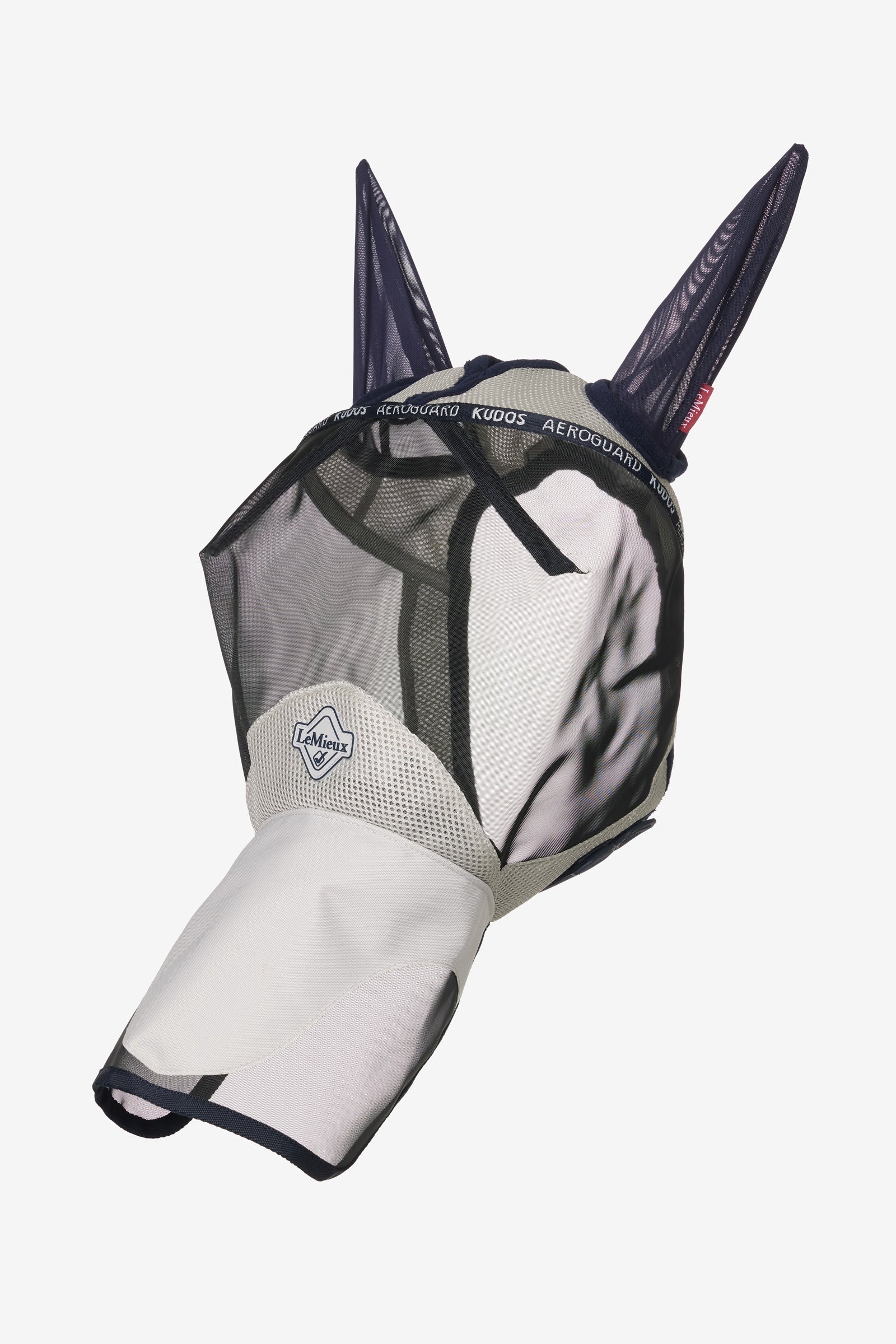 LeMieux Kudos AeroGuard Half Fly Mask Légy Elleni Védelem Lovaknak