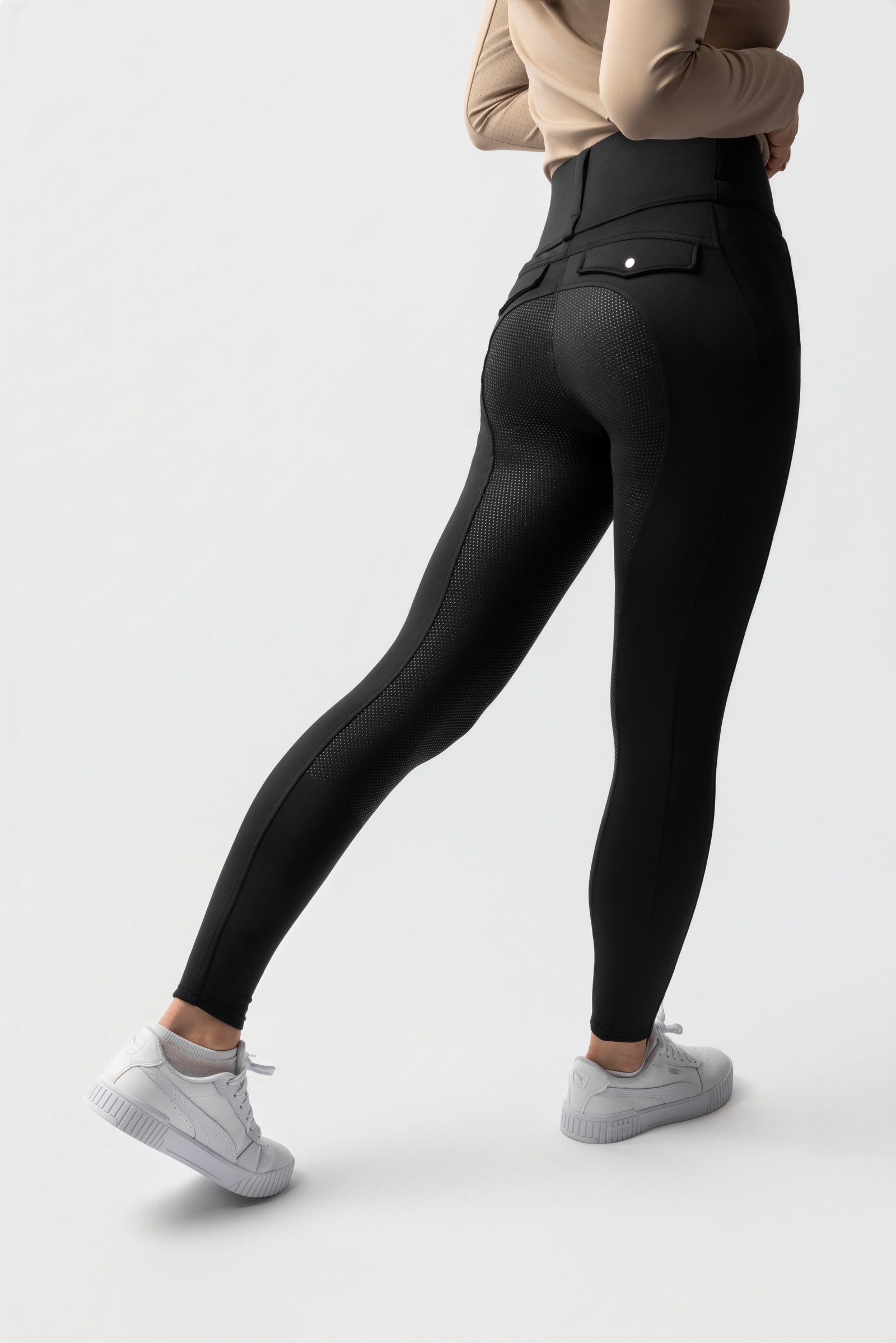 Horze Anya női hybrid thermo lovaglónadrág teljes szilikonnal Womens Breeches