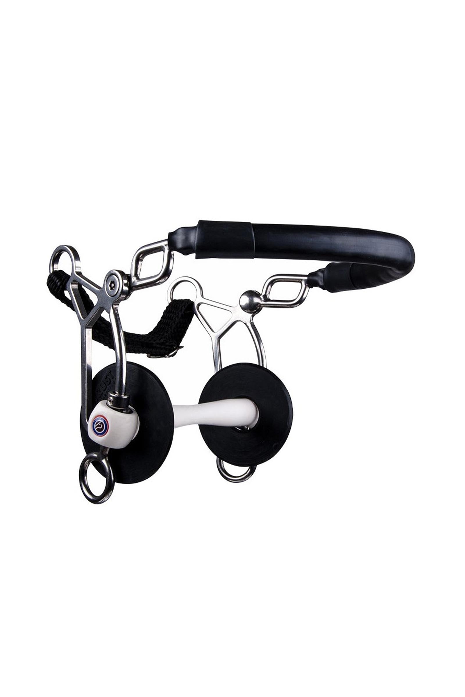 Trust Equestrian Inno Sense Hackamore Combi Short Flexi Soft-15 Zablák