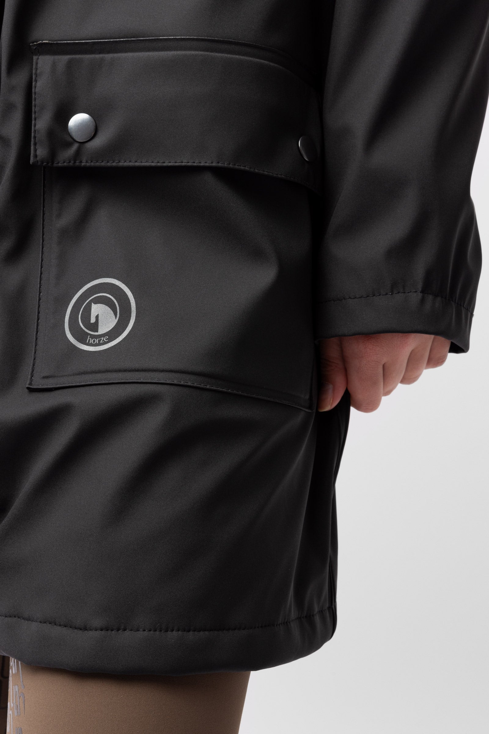 Horze Elise Raincoat with Padded Lining Women’s Riding Clothing