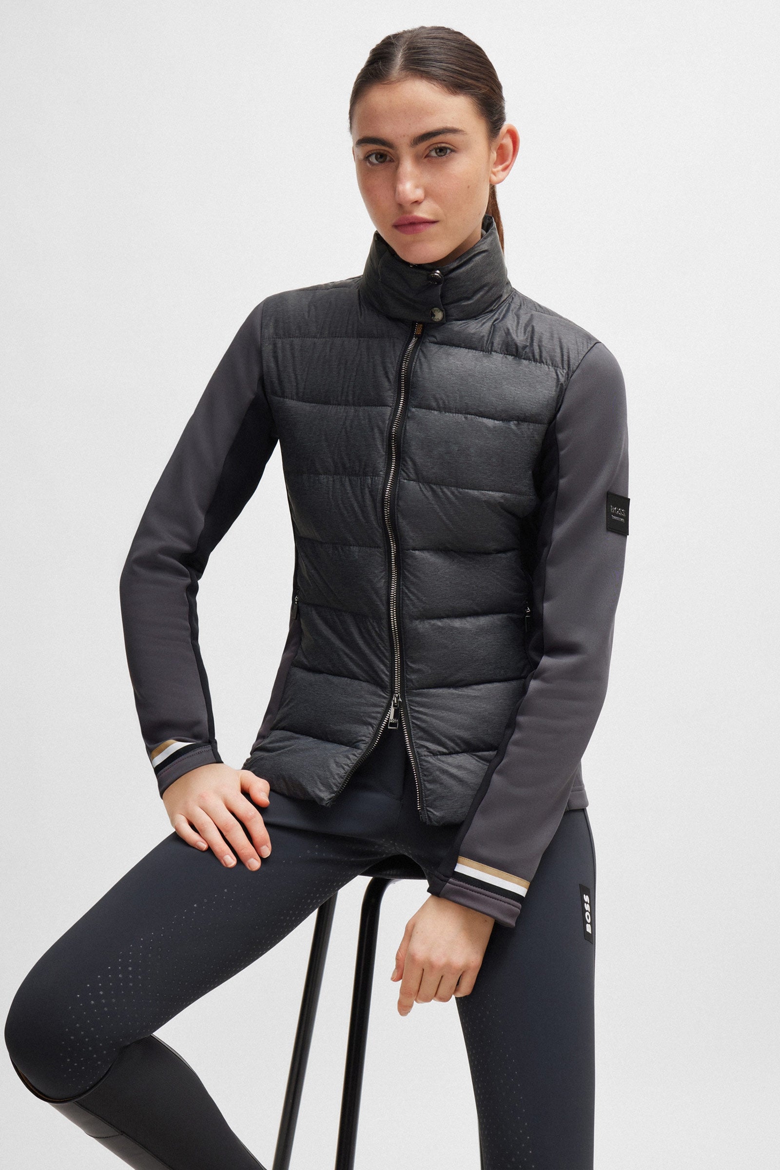 BOSS Equestrian Boss Ruby Hybrid Puffer Jacket Women’s Riding Clothing