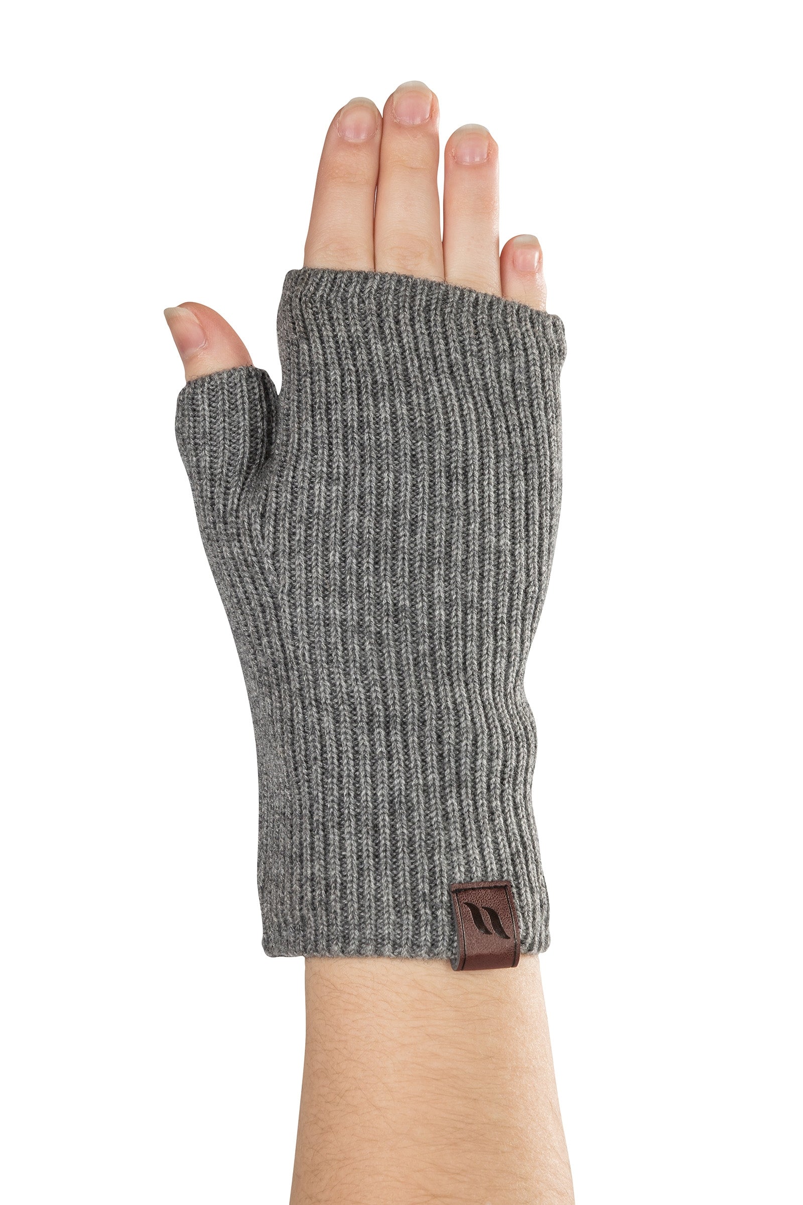 Back on Track Ash Knitted Wrist Gate Riding Gloves