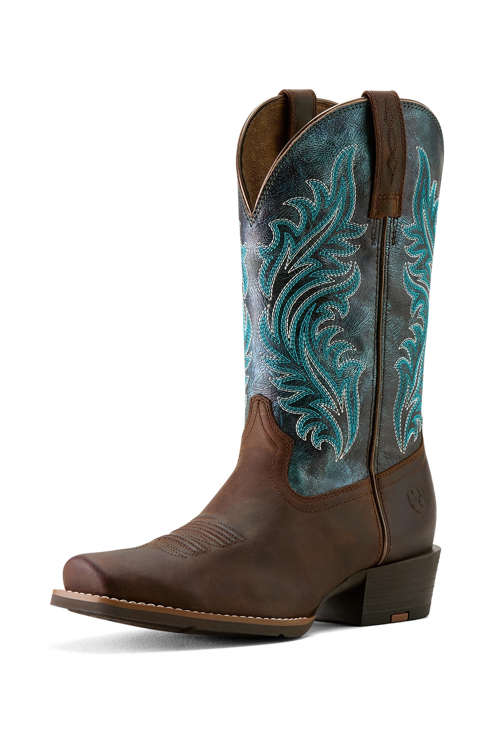 Ariat Round Up Narrow Cutter Toe női western csizma Lábbelik