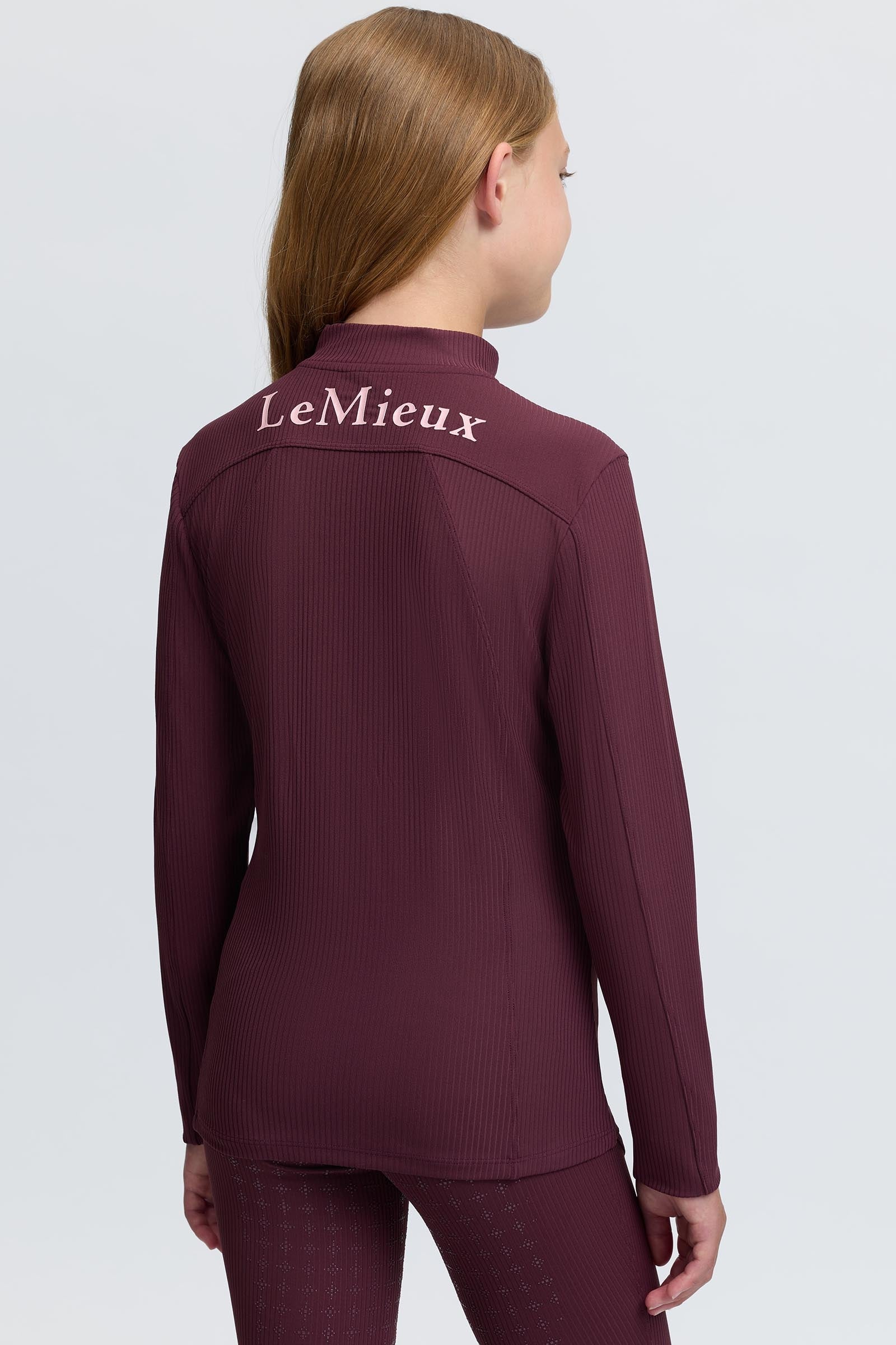 LeMieux Young Rider Raye Ribbed Base Layer w. UV Protection Kids Apparel