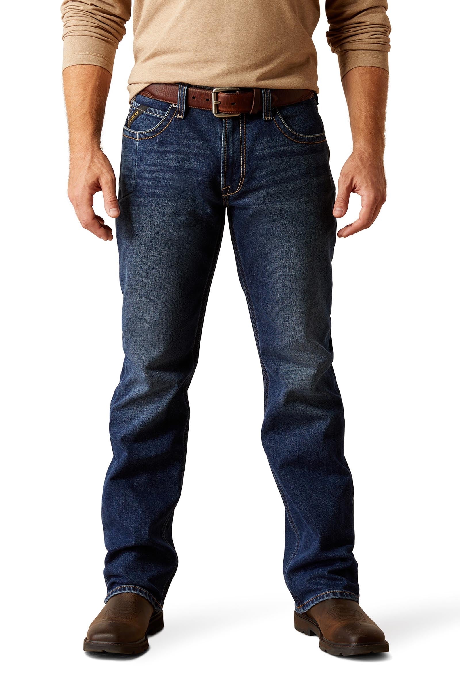 Ariat Rebar M5 Straight Acclimatize Férfi egyenes szárú farmer Férfi Ruházat