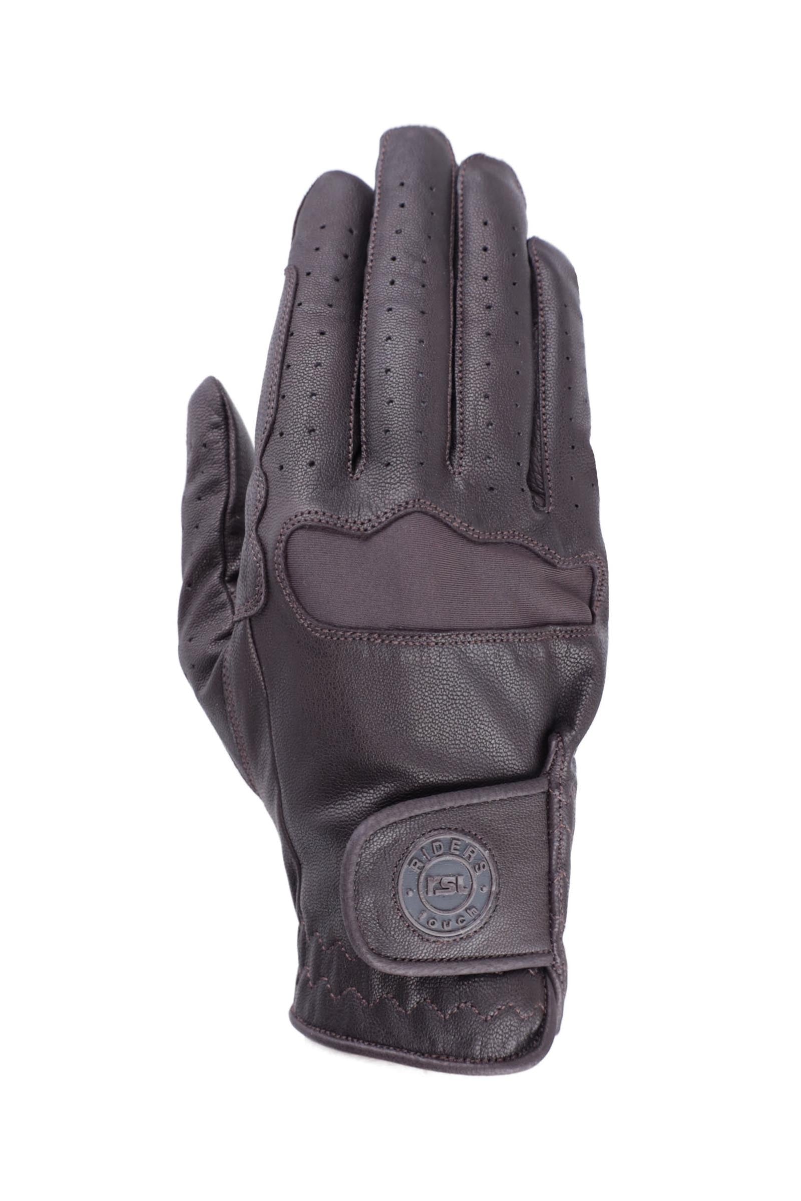 RSL Chicago Goat Nappa Leather Riding Gloves Kesztyuk