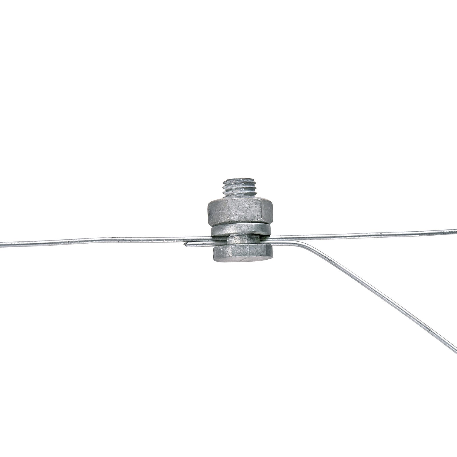 Farm Patrol Wire connecting clamp, galvanized, 10 pcs Fencing Supplies