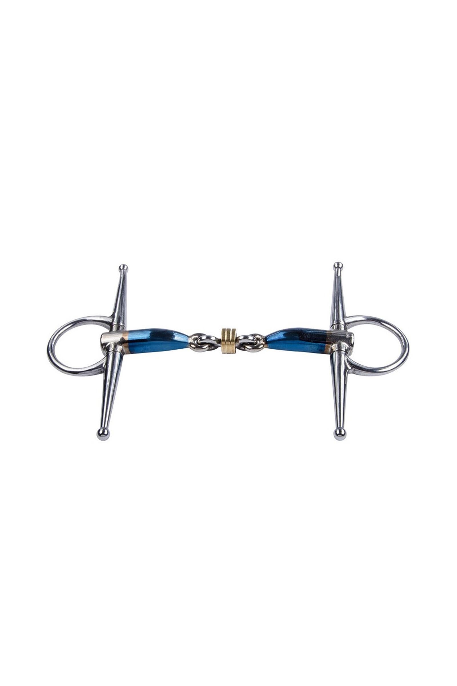 Trust Equestrian Sweet Iron Full Cheek Brass Ring Zablák