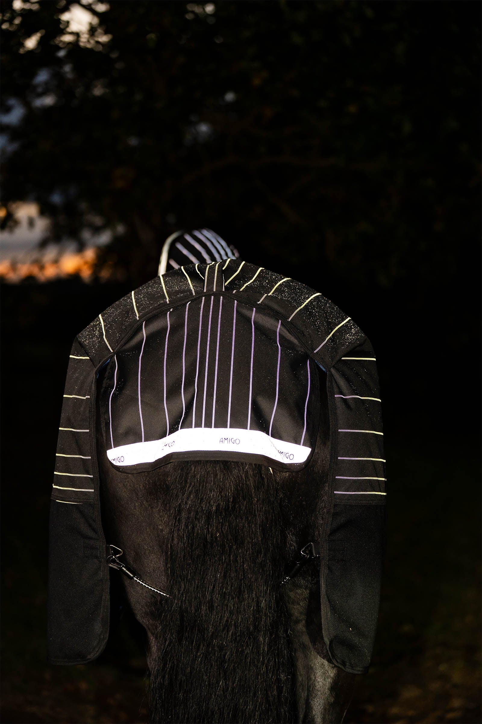 Horseware Amigo 1200D FieldSafe Reflectech Plus Turnout Rug, 100 g Horse Rugs