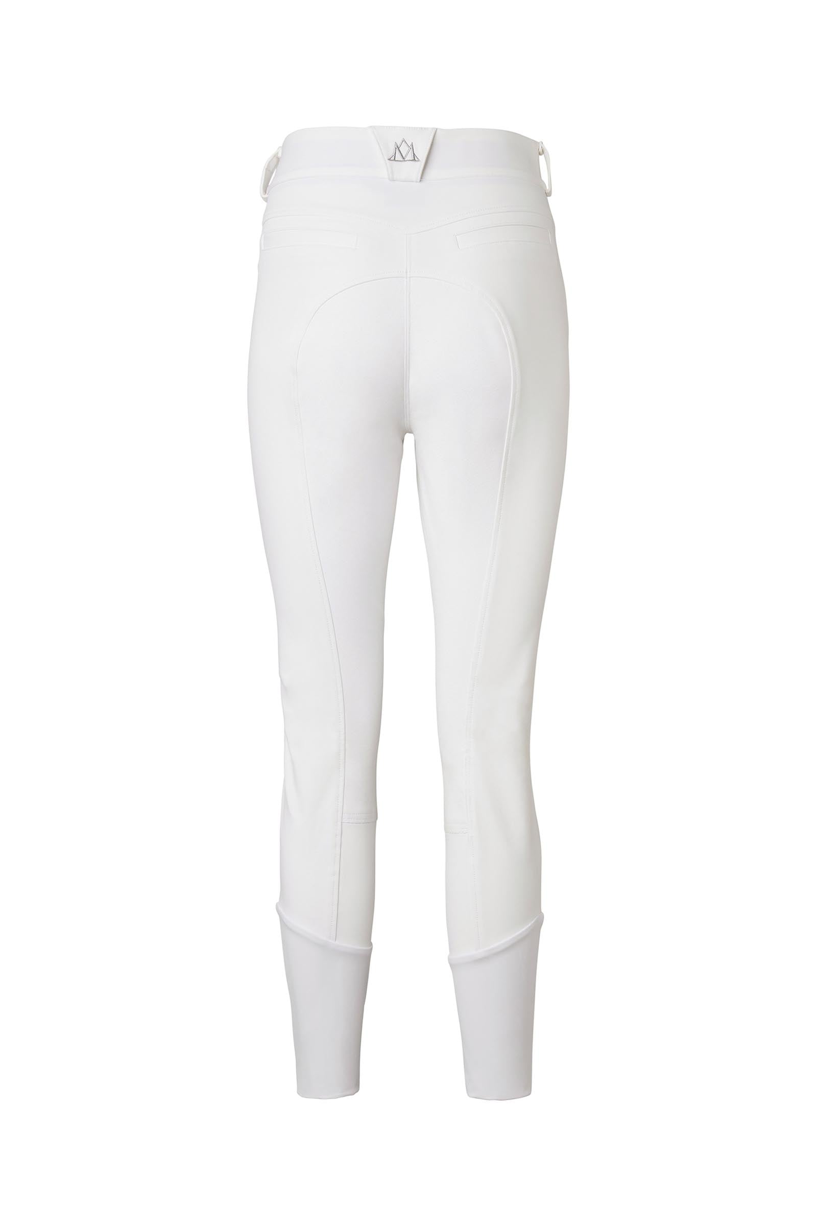 Mountain Horse Diana női telis zilikonos lovaglónadrág műbőrrel Womens Breeches