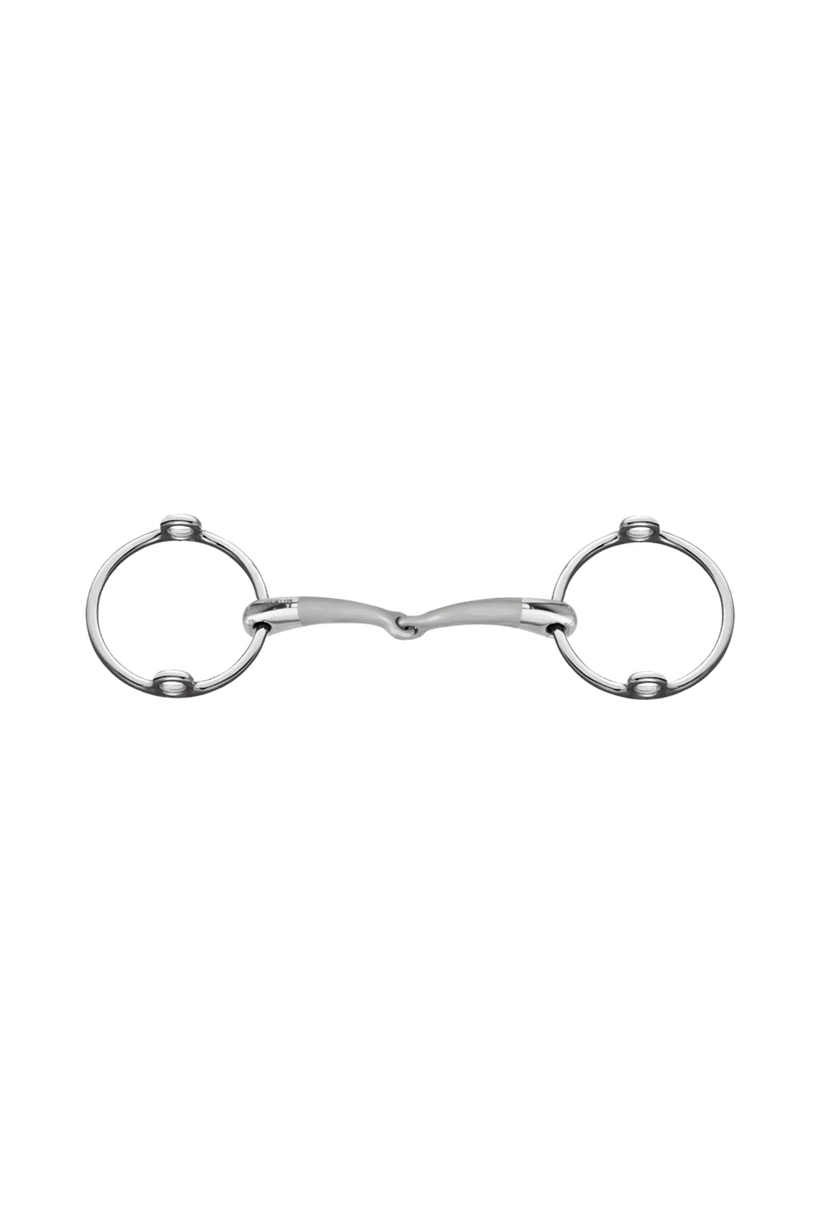 Sprenger Satinox felhúzós zabla, egyszer tört, 14 mm, rozsdamentes acél Zablák