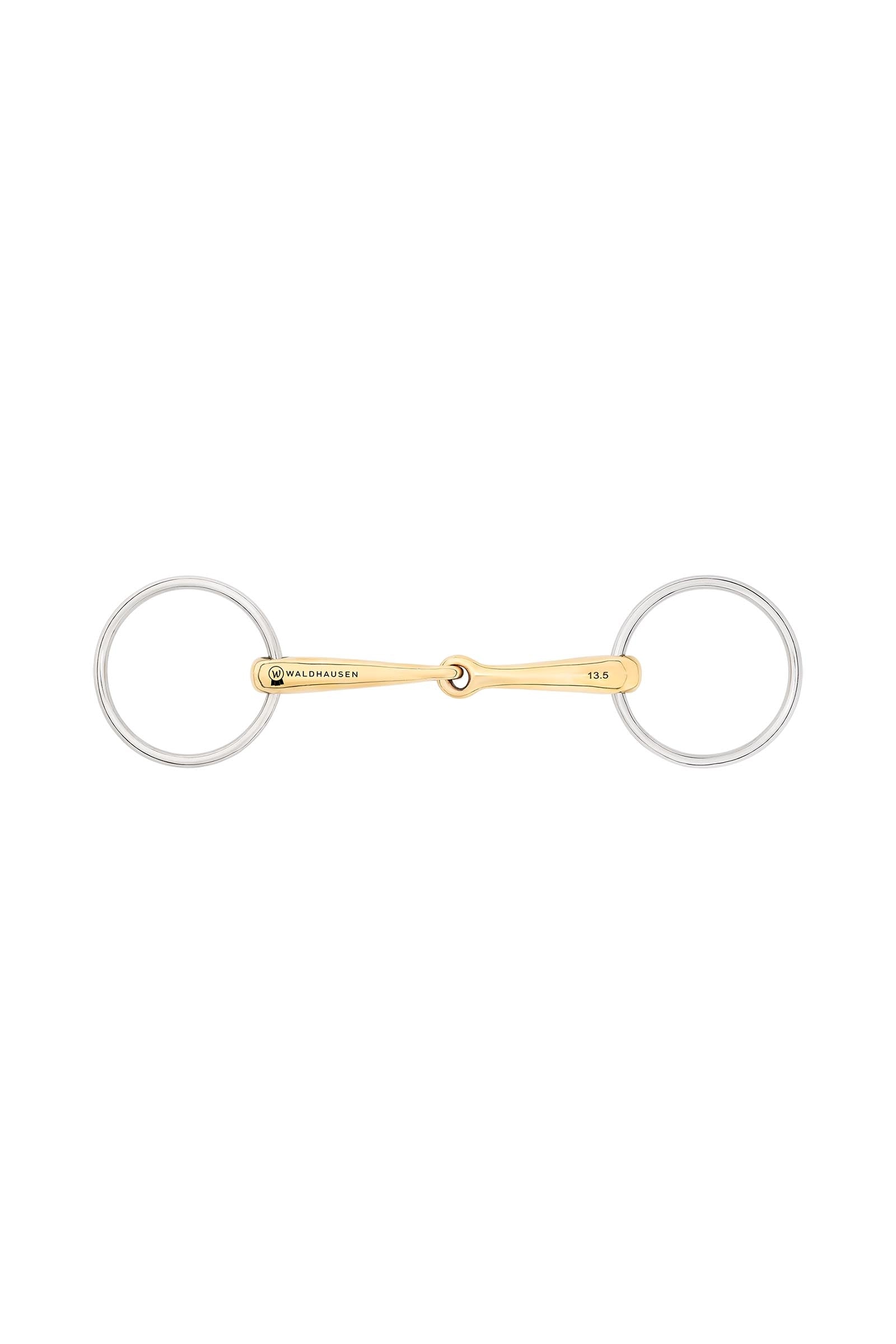 Waldhausen Cyprium Snaffle Bit, Single Jt., 14 mm Horse Bits