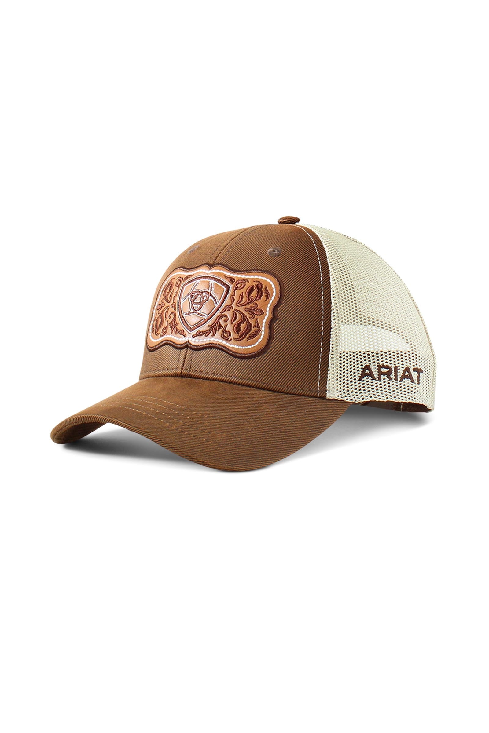 Ariat Floral Leather Patch Women's Cap Accessories