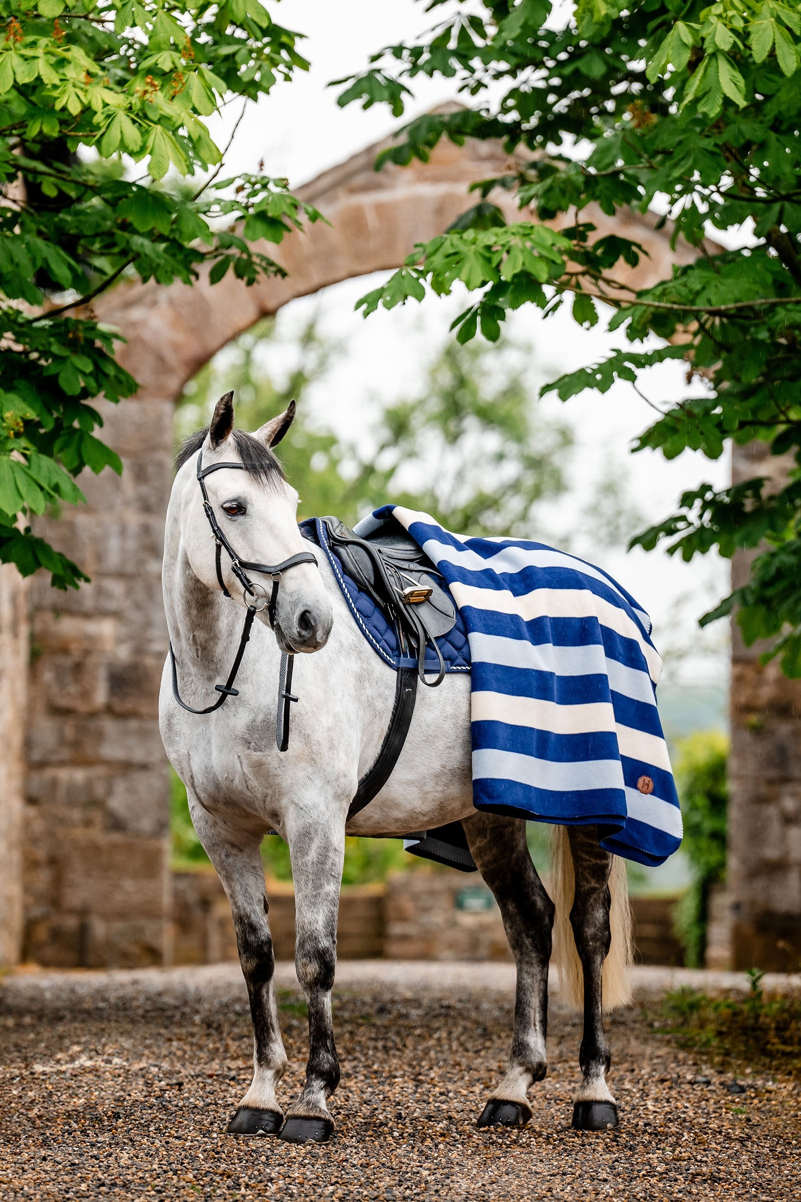 Horseware Newmarket Fleece leszárító takaró (Square) Lótakarók