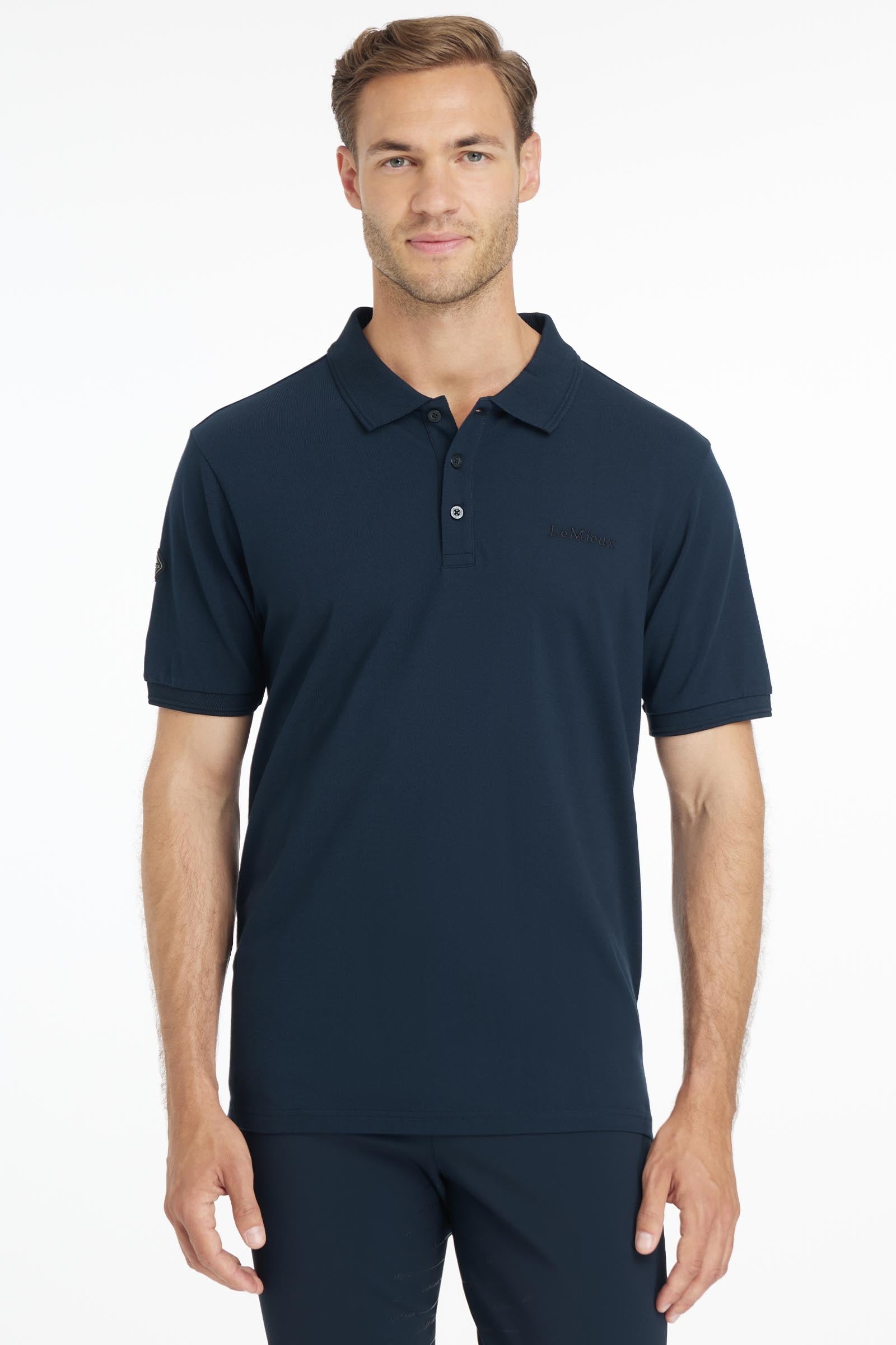 LeMieux Mens Classique Polo Shirt Mens Riding Clothing