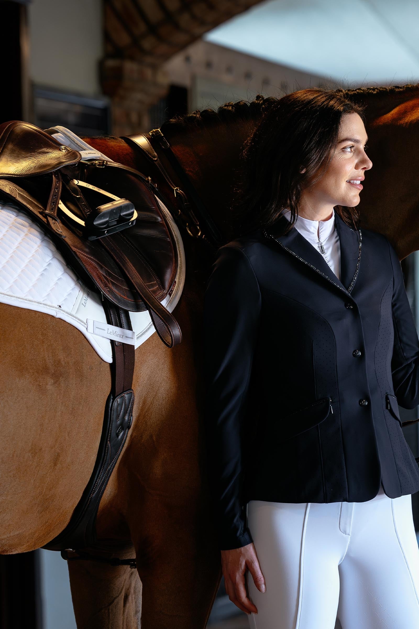 LeMieux Brilliance Close Contact Square Saddle Pads