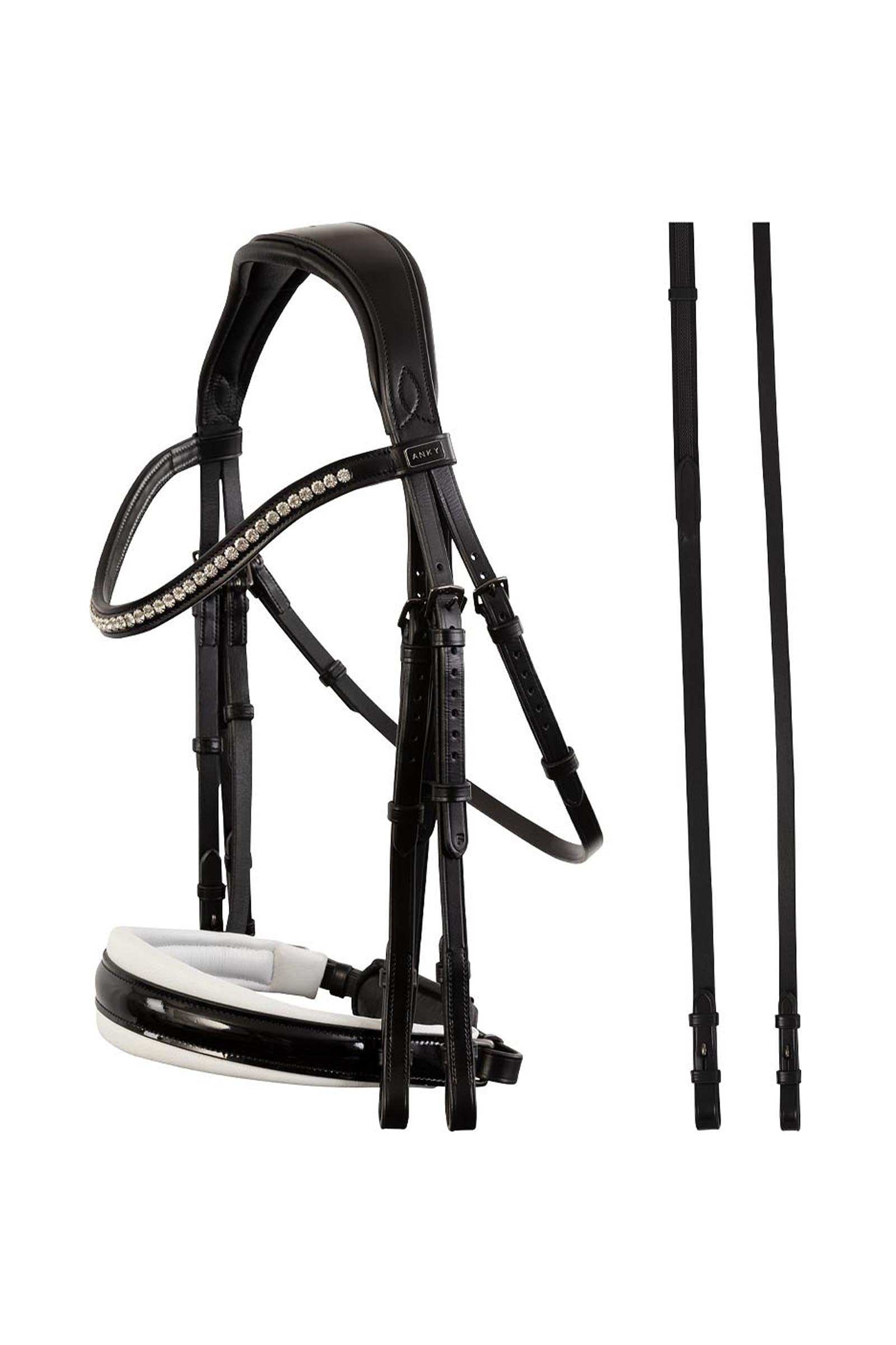 Anky ANKY Double Bridle, Extra Wide Headpiece Kantárok & Szárak
