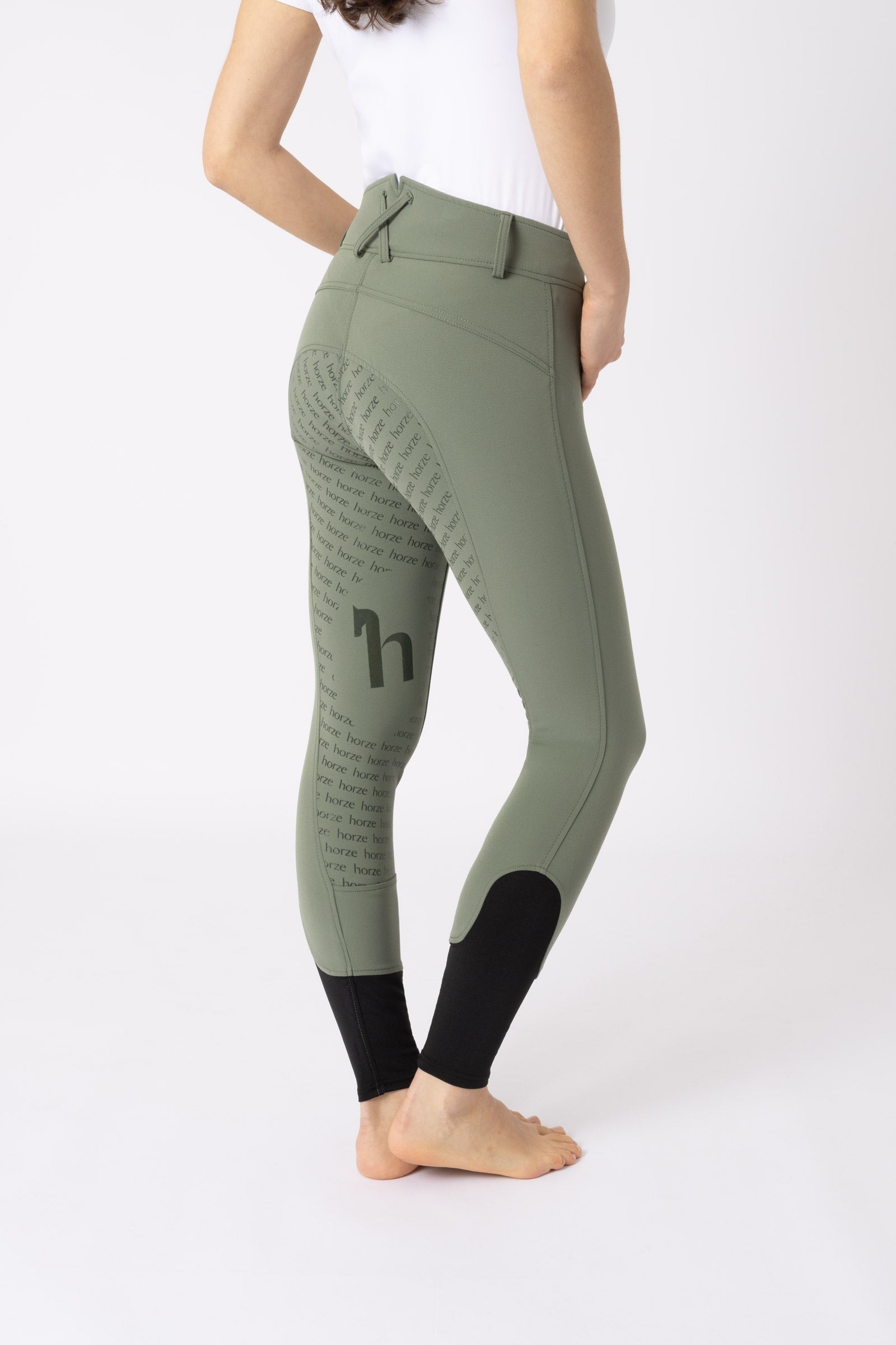 Horze Női Magasderekú Szilikonos Lovaglónadrág Womens Breeches