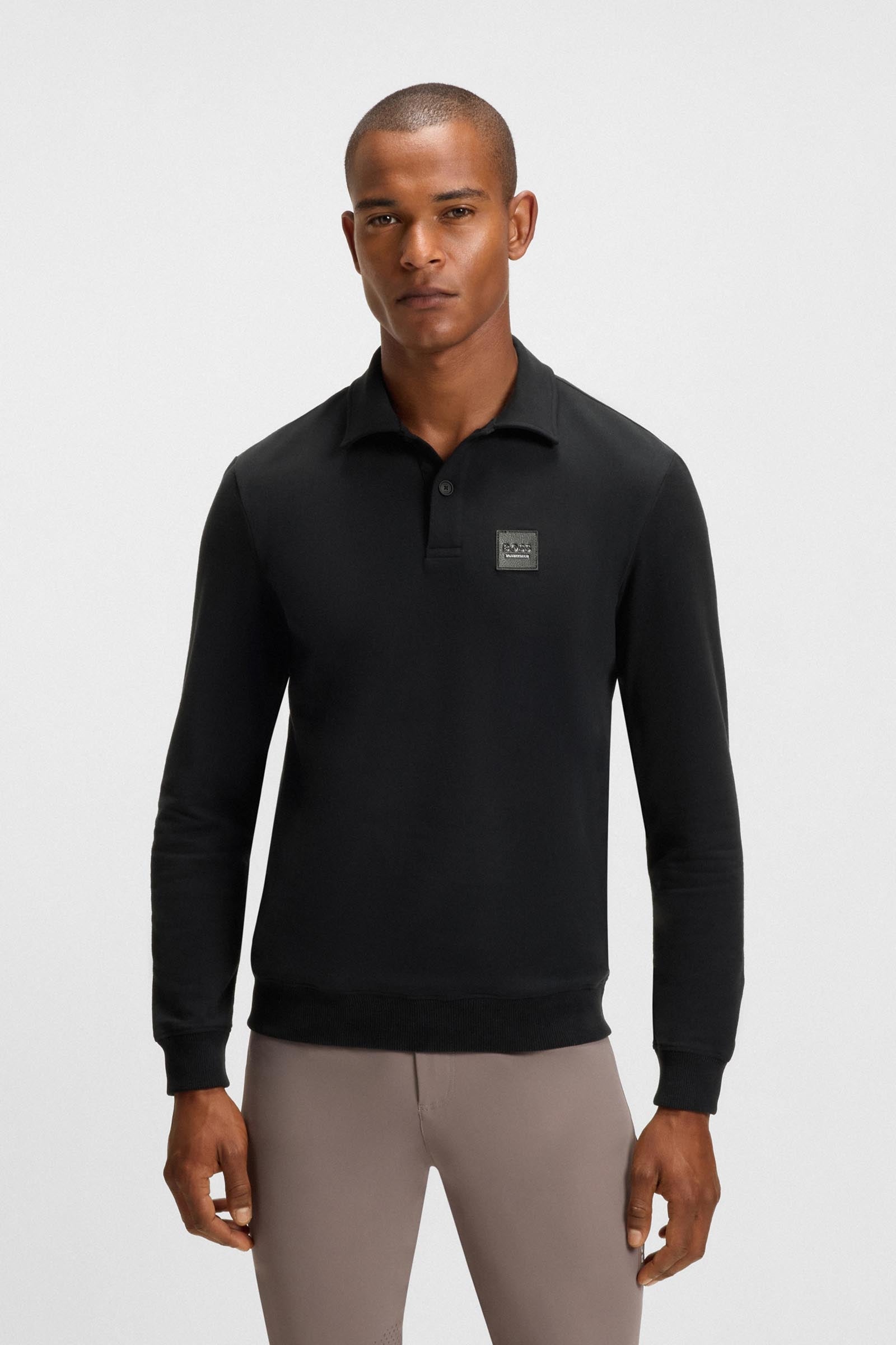 BOSS Equestrian Boss Luis Mens Polo Sweater Mens Riding Clothing