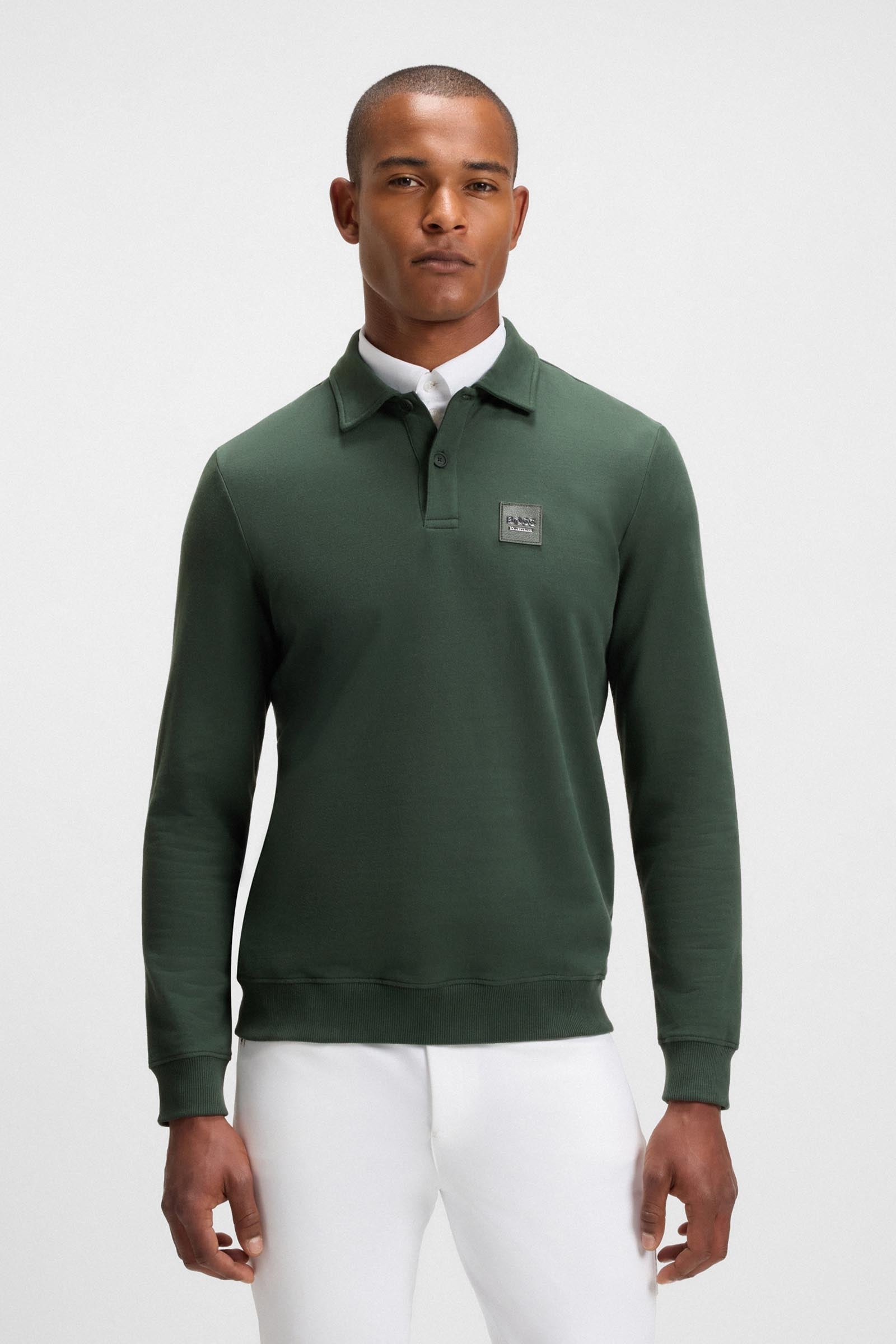 BOSS Equestrian Boss Luis Mens Polo Sweater Mens Riding Clothing