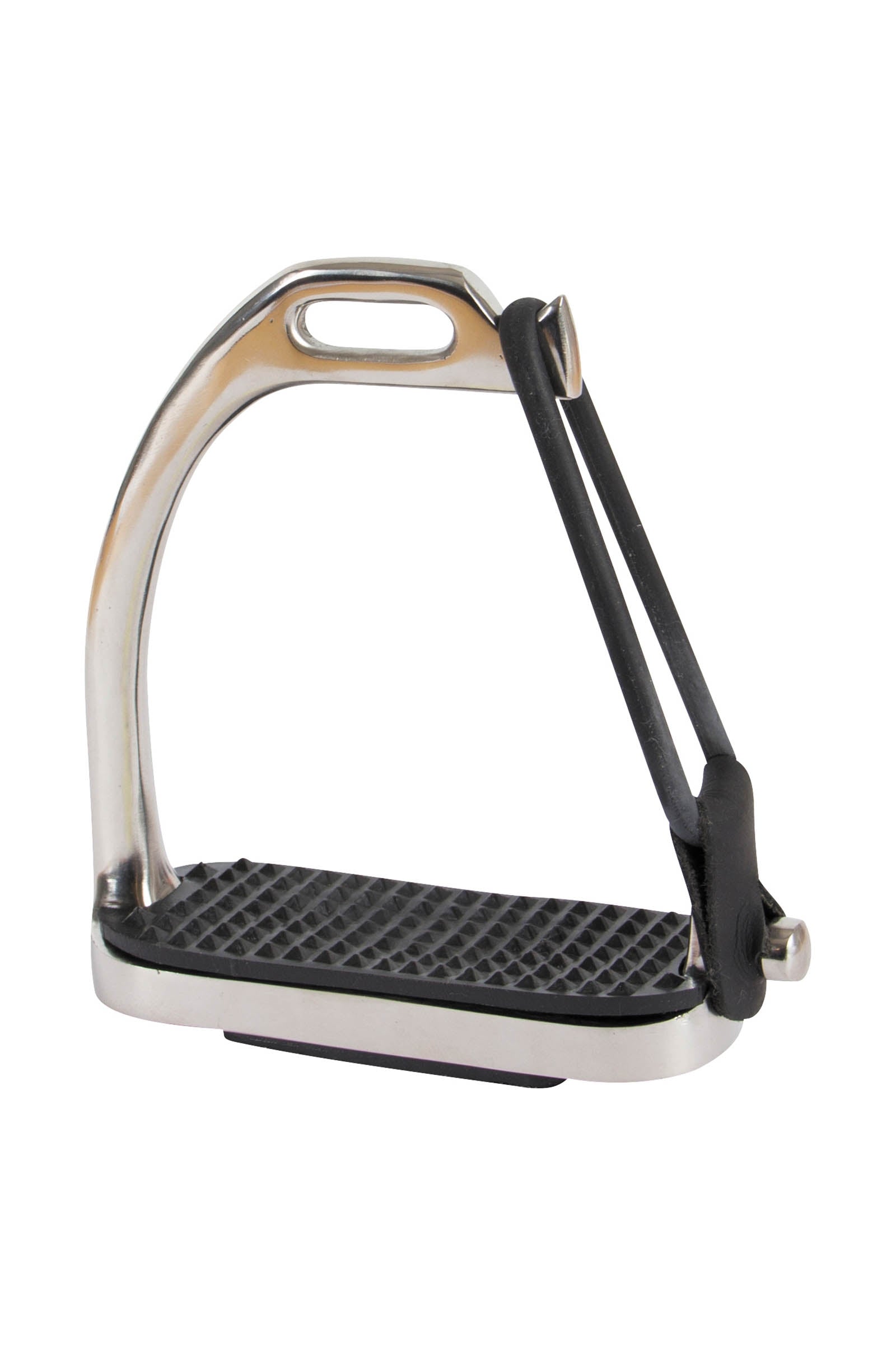 Horse Guard HorseGuard Stainless Steel Stirrups with Elastic Saddles, Girths & Stirrups