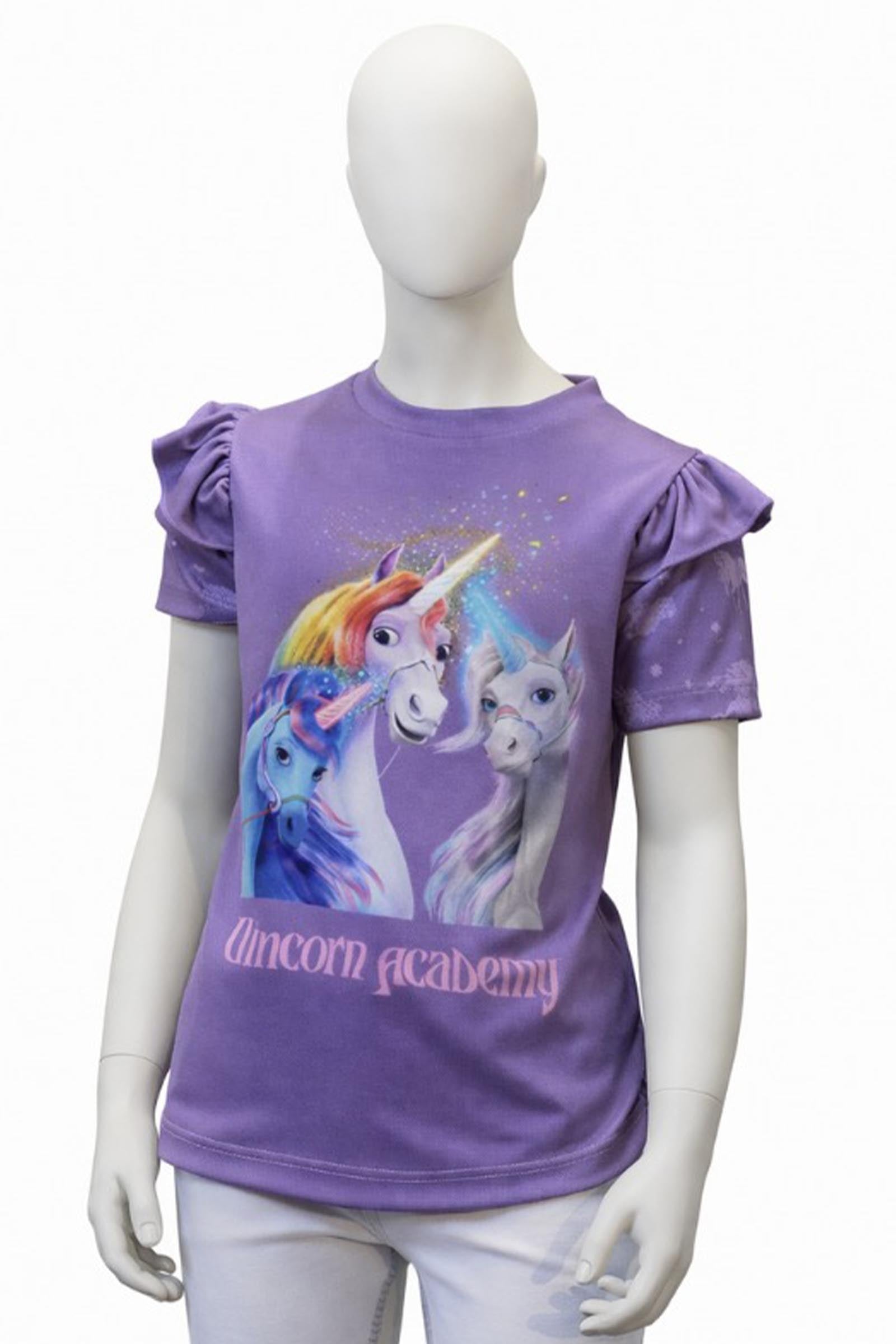 Kavalkade Unicorn Academy Wings gyerek póló Gyermek Ruházat