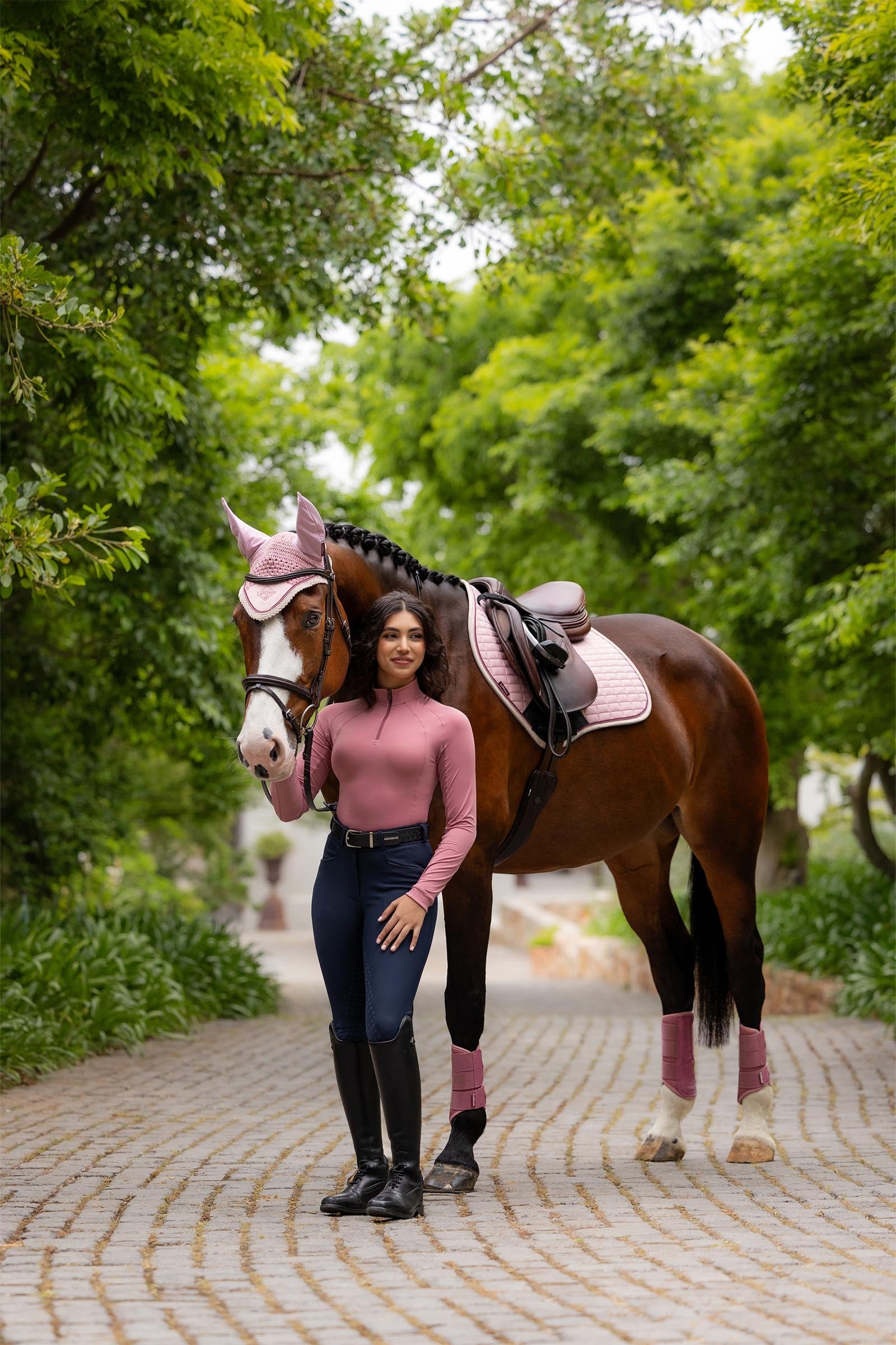 LeMieux Suede Square Close Contact Saddle Pad Saddle Pads