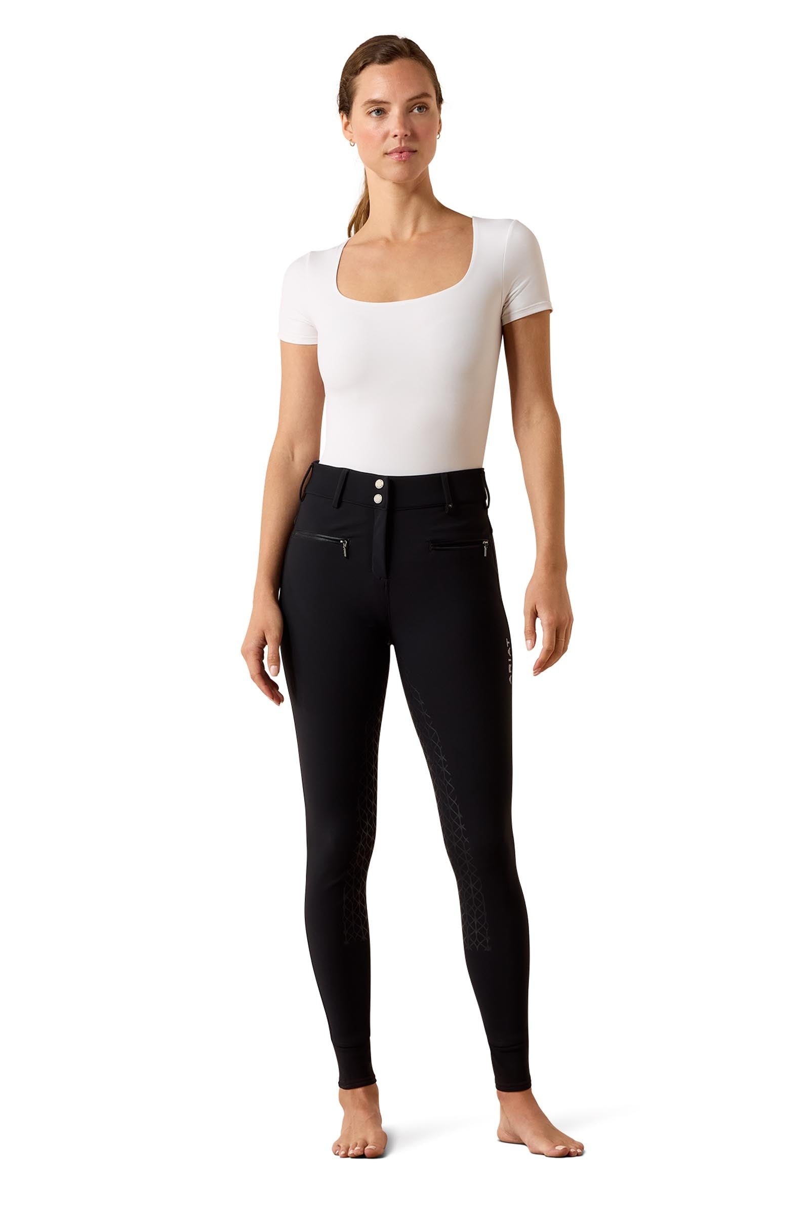 Ariat Womens Tri Factor Allure Full Seat Breech Womens Breeches
