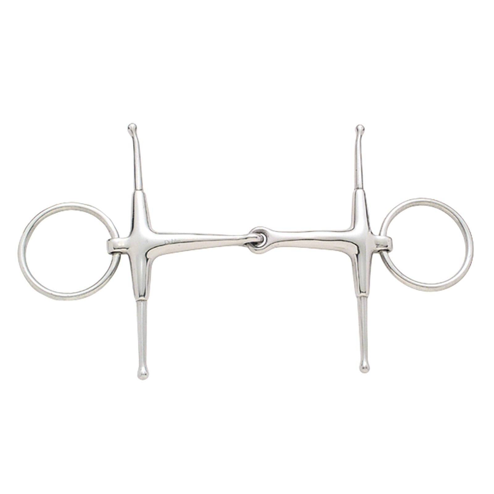 Korsteel Stainless Steel Jointed Fulmer Snaffle Bit Zablák