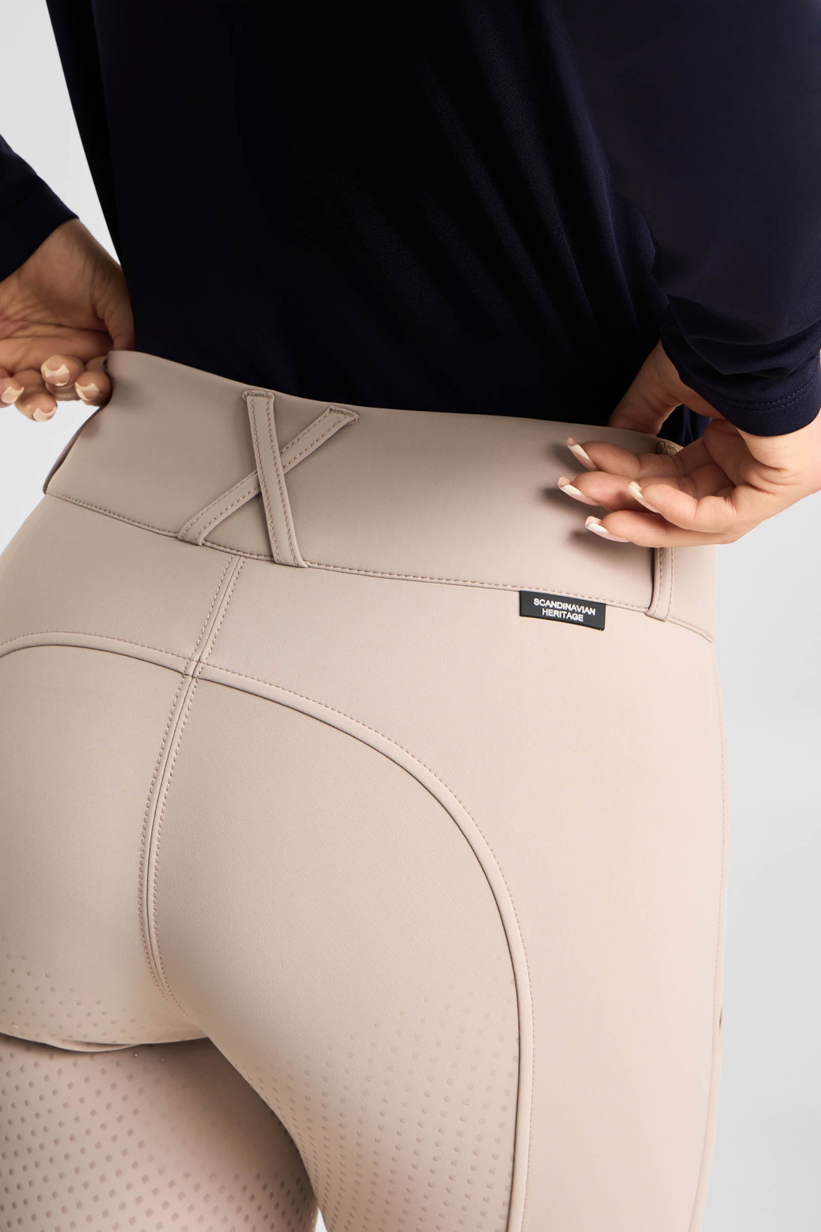 Horze Grand Prix Pro Women's Thermo Fullgrip Breeches Womens Breeches