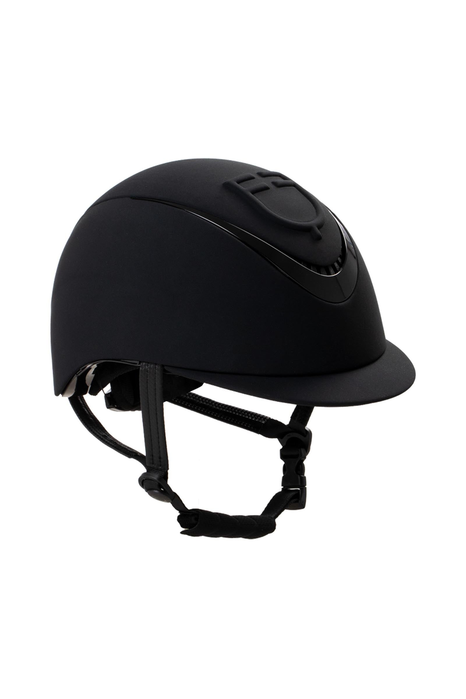 Equestro Unisex Helmet With Embossed Logo Homologation En 1384-2023 Safety Equipment