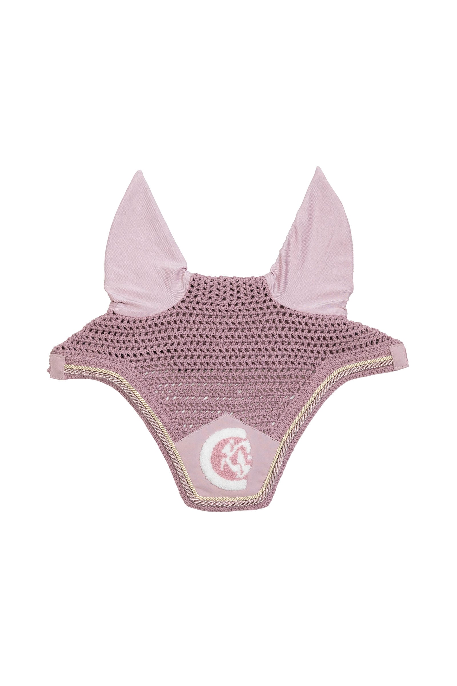 Kentucky Horsewear Fly veil Wellington 3D Logo rope Saddle Pads