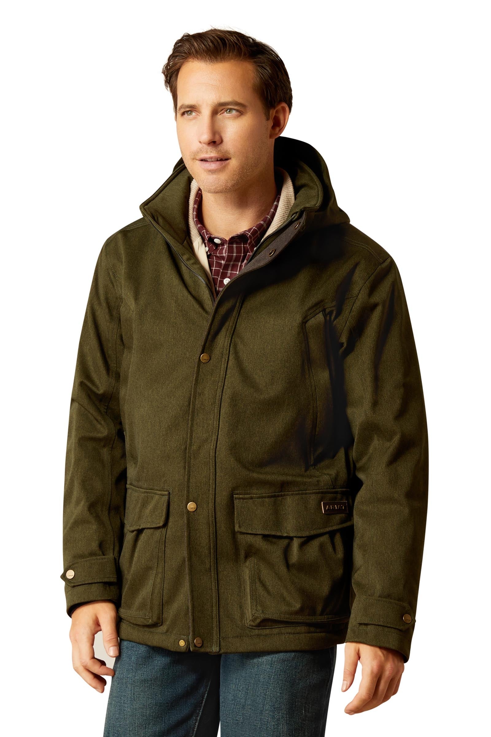 Ariat Rhodium Waterproof Férfi vízálló bélelt parka Férfi Ruházat