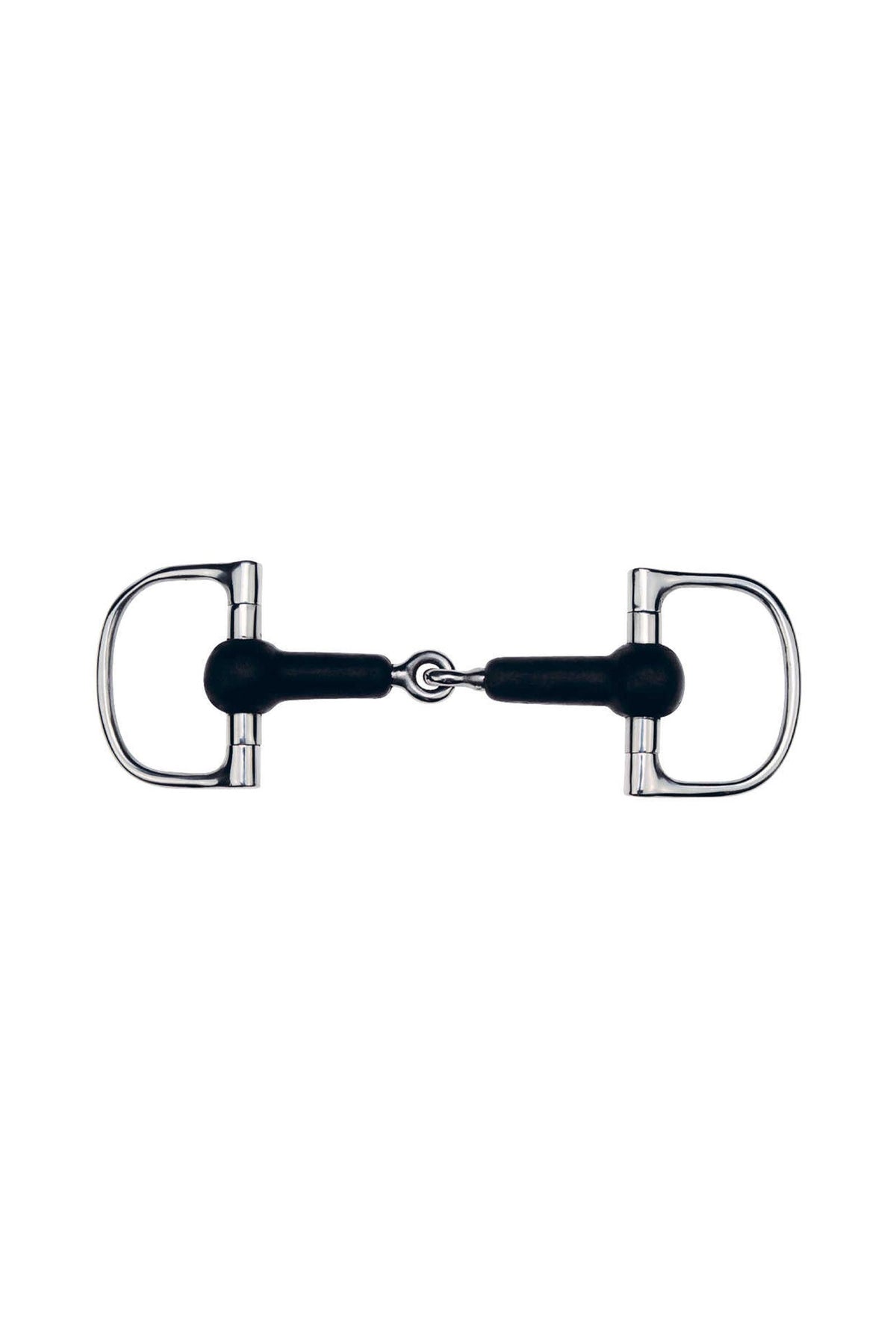 FEELING Dee Snaffle Rubber Horse Bits