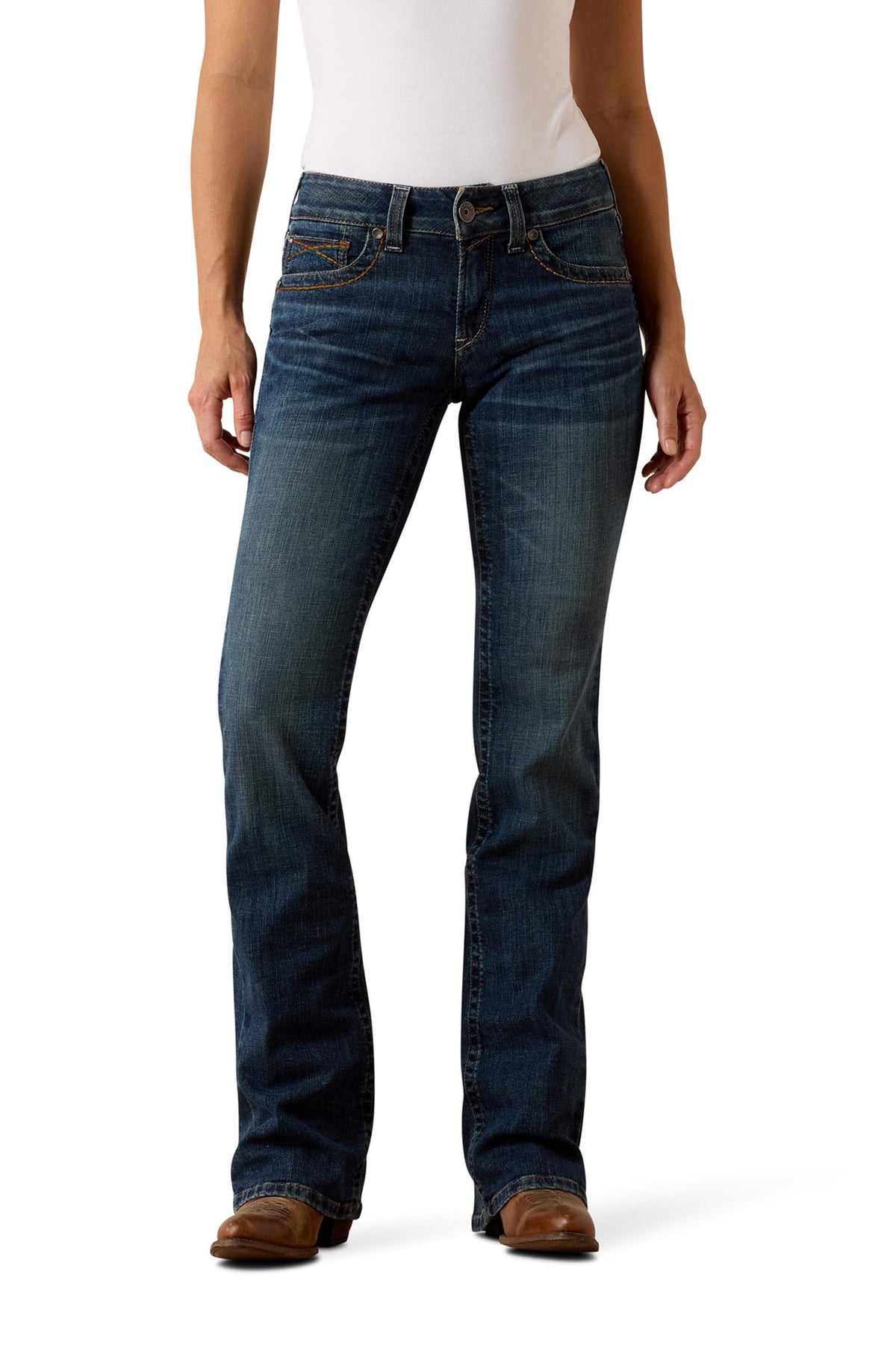Ariat Női Luisa Boot Cut farmer közepes derékmagassággal Womens Breeches