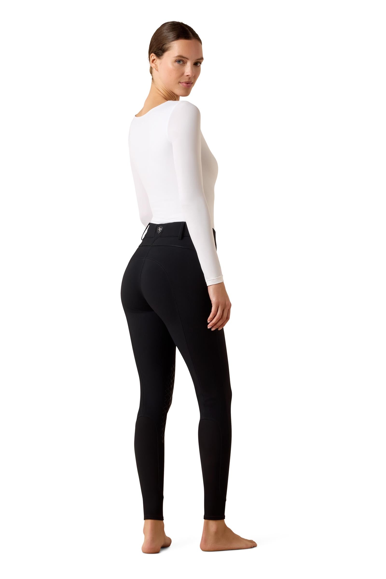 Ariat Womens Tri Factor Allure Knee Patch Breech Womens Breeches