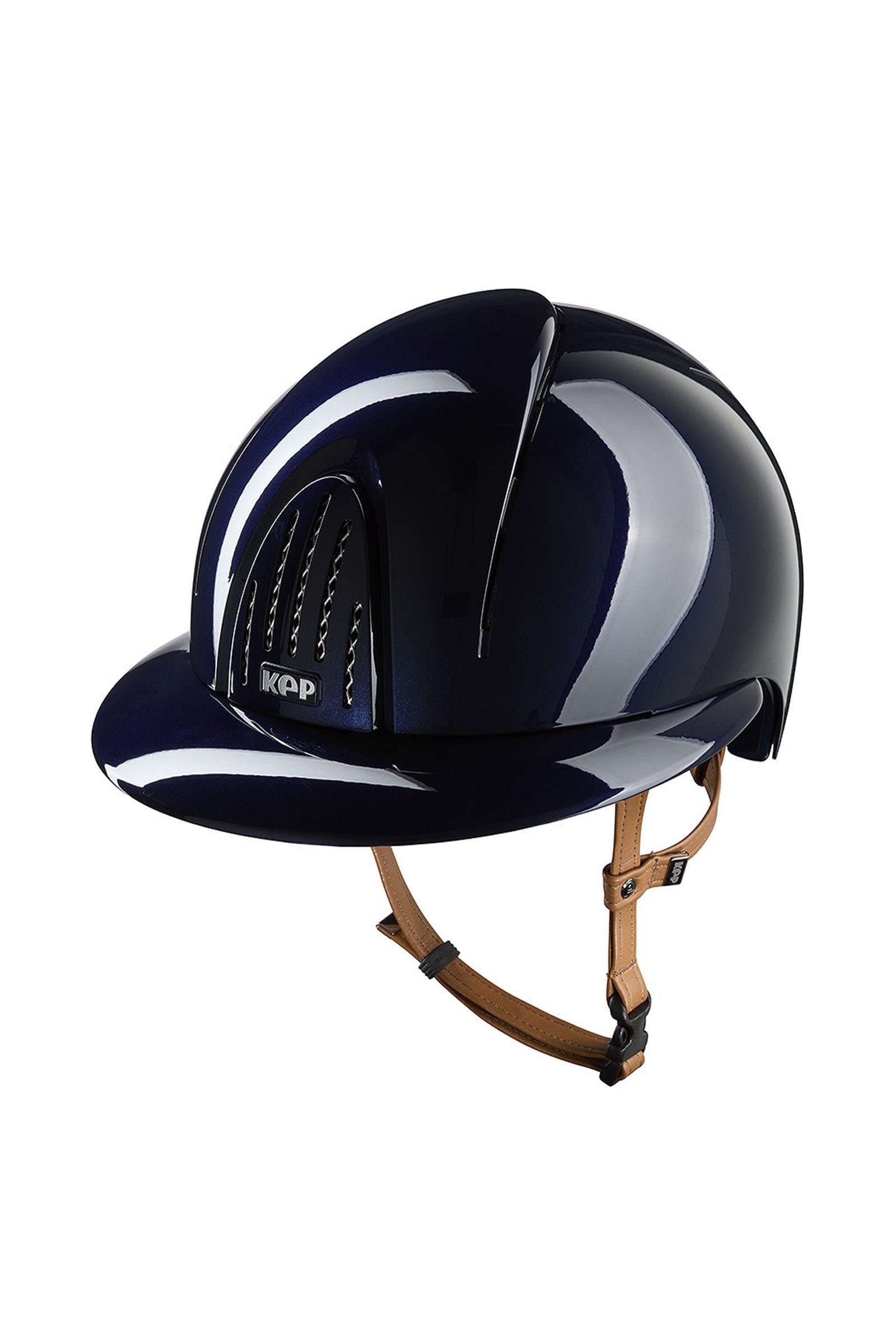 KEP Helmets KEP NOVA ABS Metal Polish/Beige Polo Riding Helmet Biztonsági Felszerelés