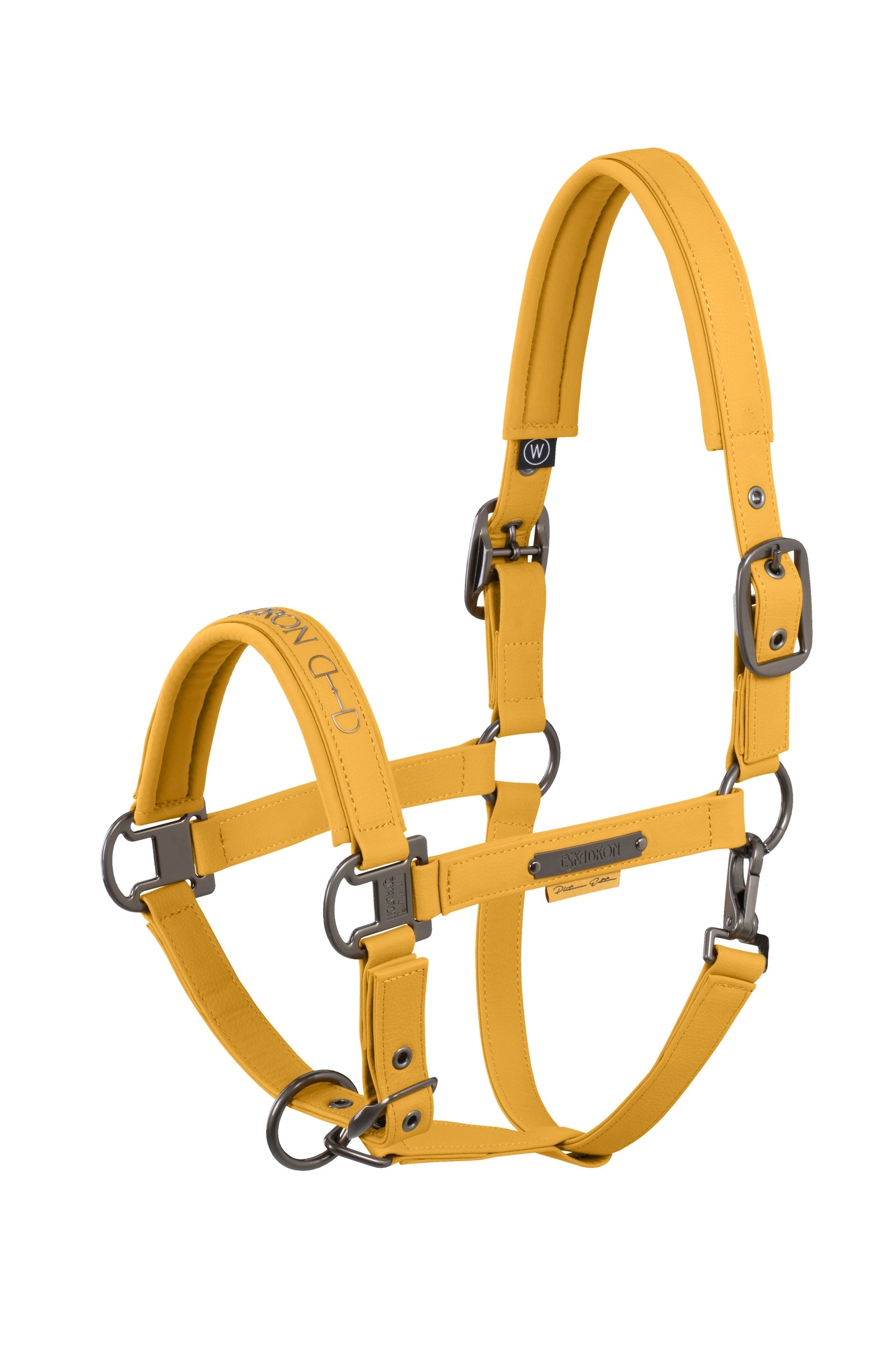 Eskadron Platinum 25 Kétsoros pin-es kötőfék műbőrből Kötofékek & Vezetoszárak