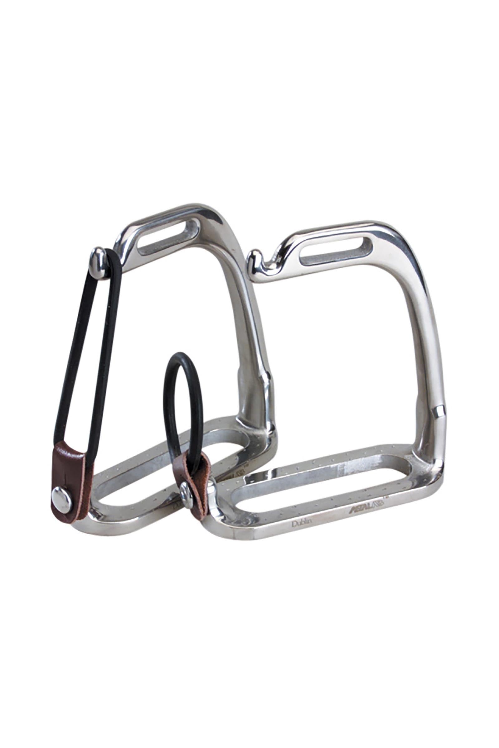 Korsteel Stainless Steel Peacock Stirrup Irons Nyergek & Hevederek