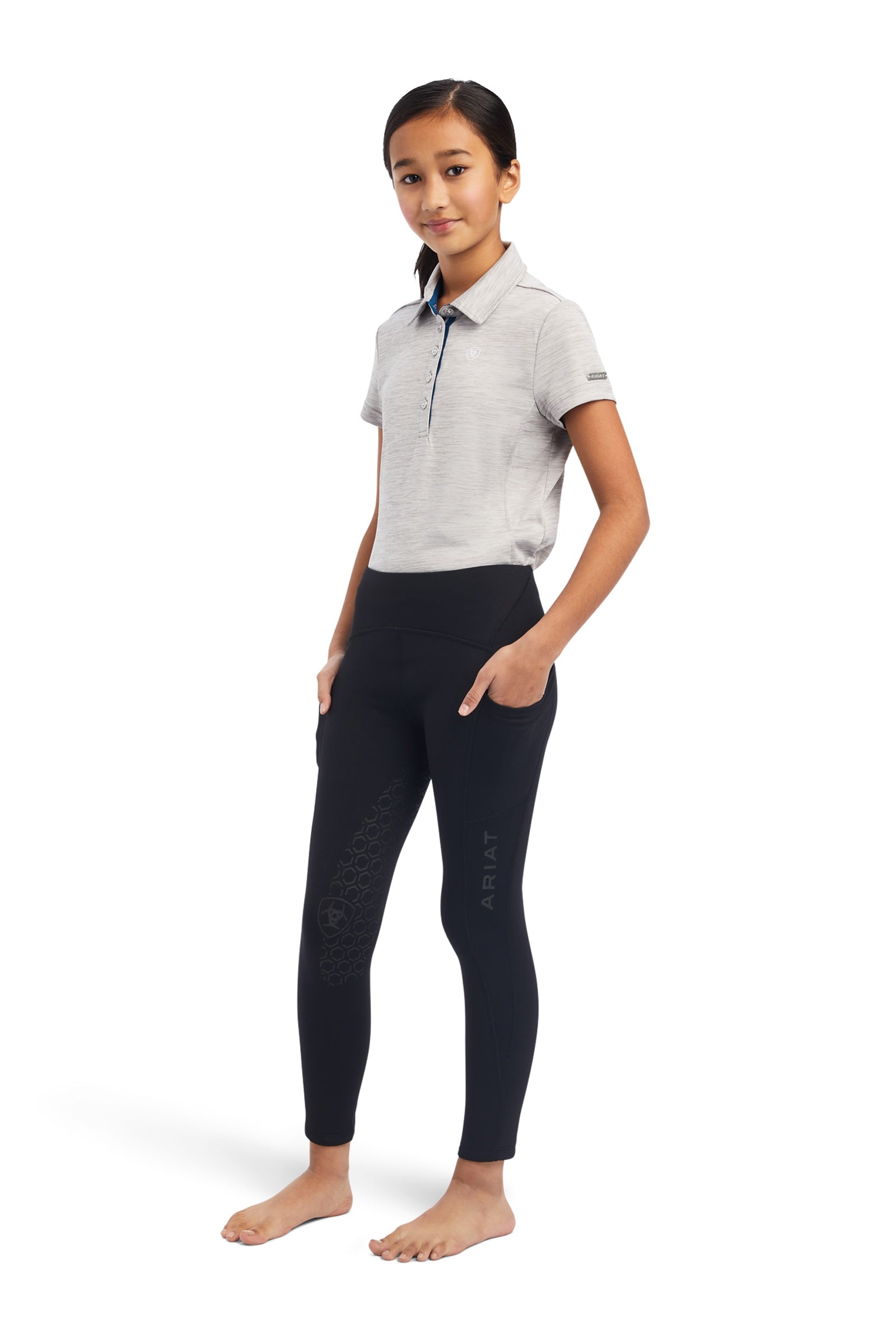 Ariat Venture Thermal Kids´ Half Grip Tights Kids Apparel