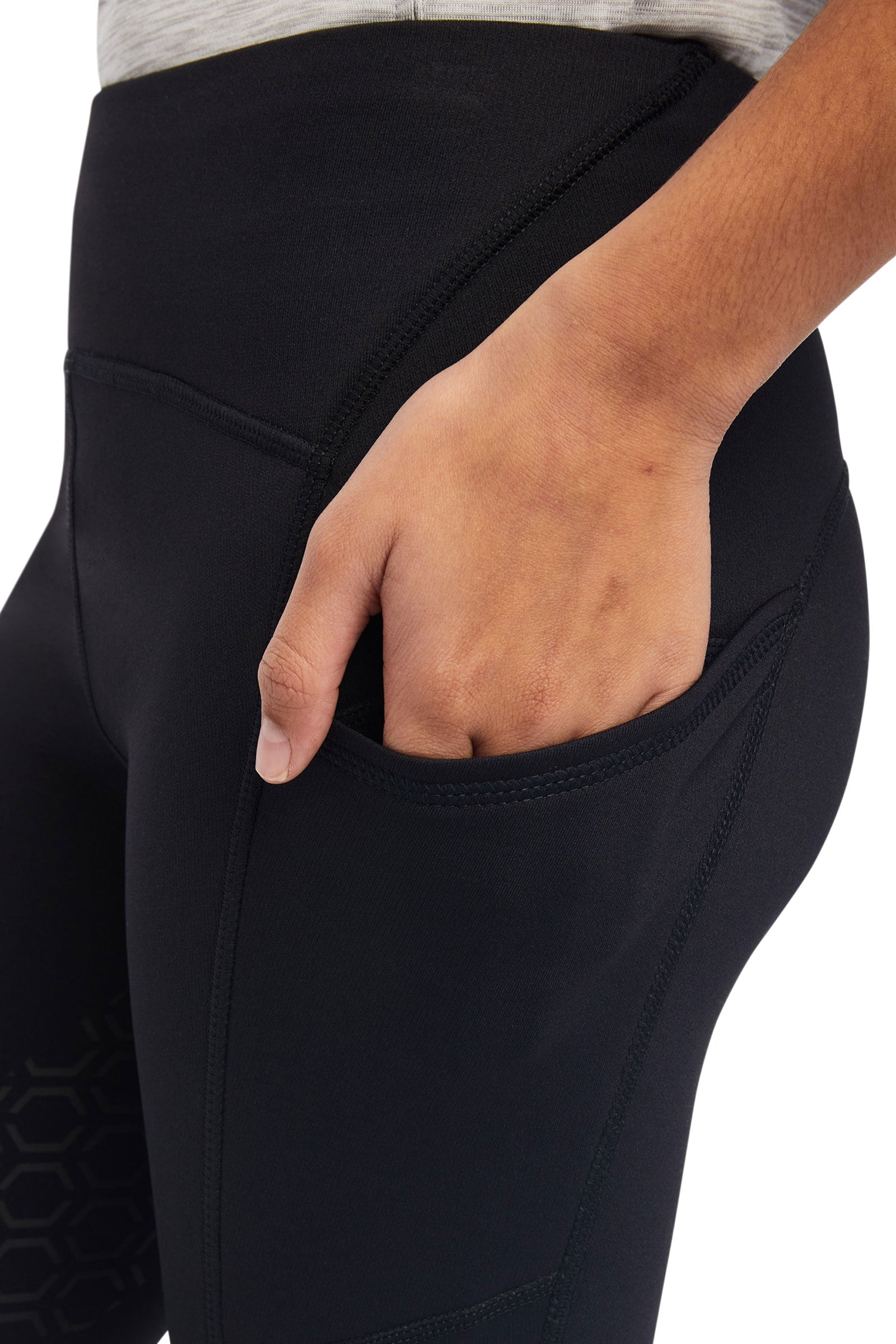 Ariat Venture Thermal Kids´ Half Grip Tights Kids Apparel