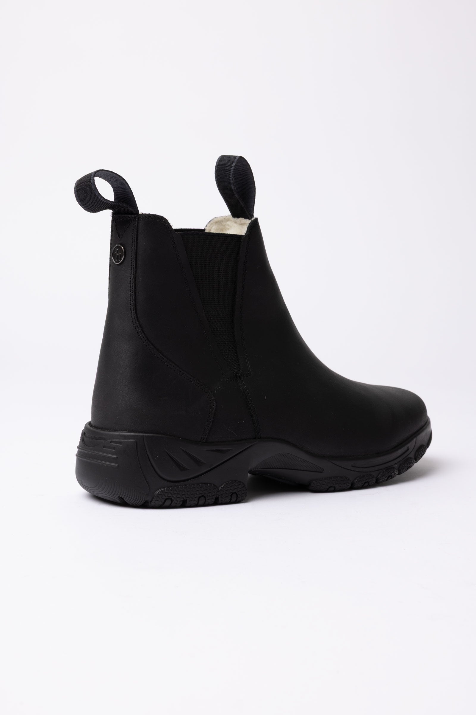 Horze Cornwall Leather Wool-Lined Jodhpur Boots Riding Boots & Riding Shoes