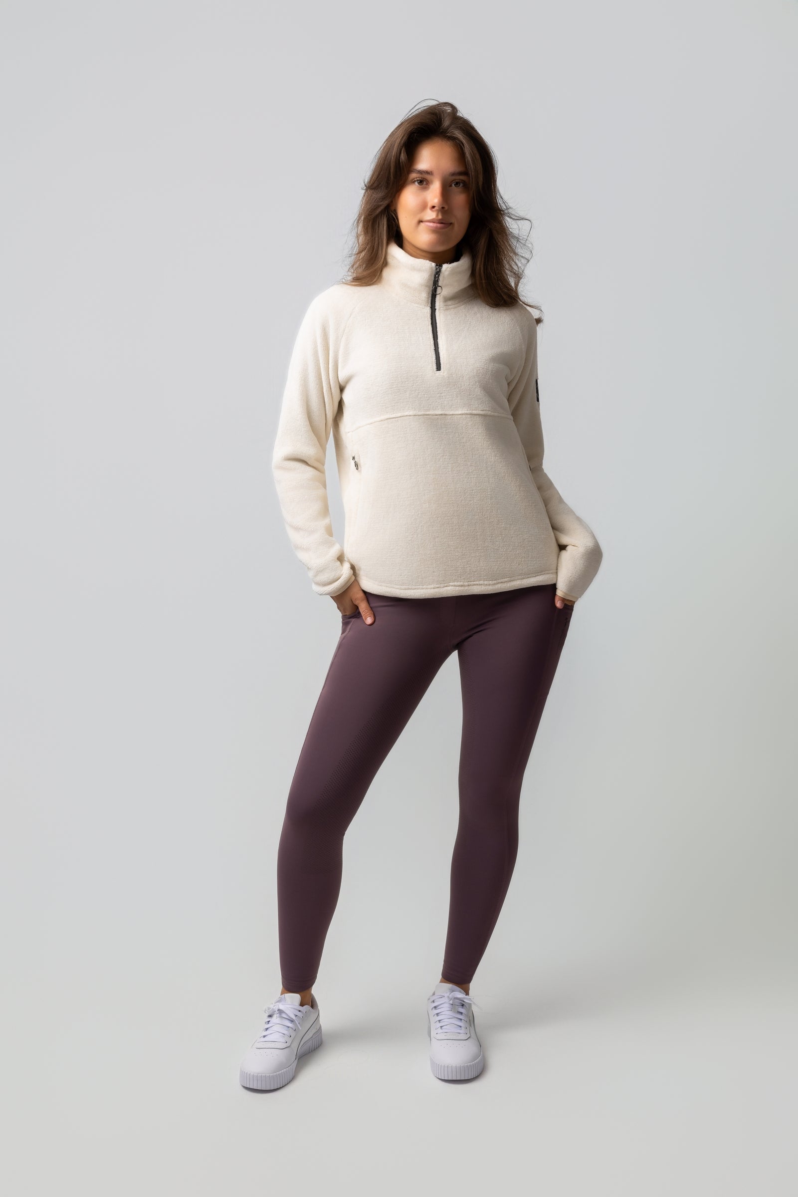 Horze Frieda Women's Anorak Fleece Sweater Women’s Riding Clothing