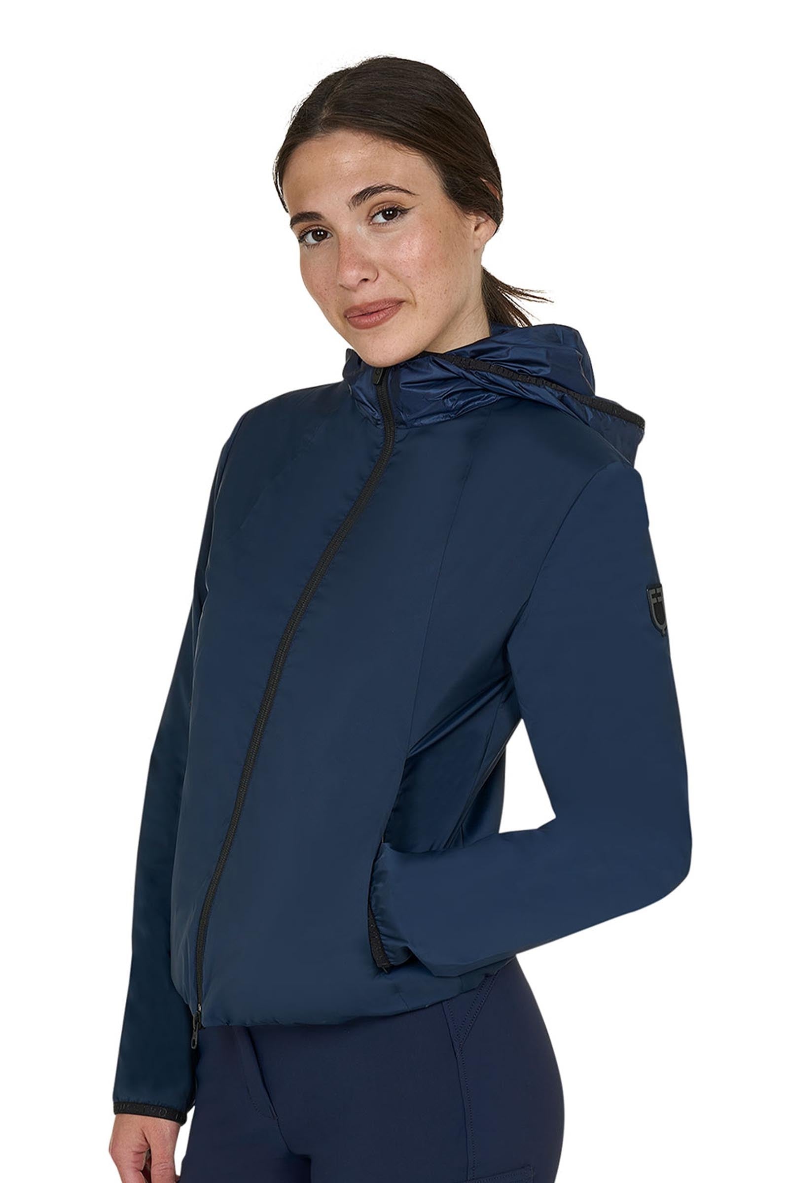 Equestro SS2026 Women's Foldable Warmer Nylon Jacket Noi Ruházat