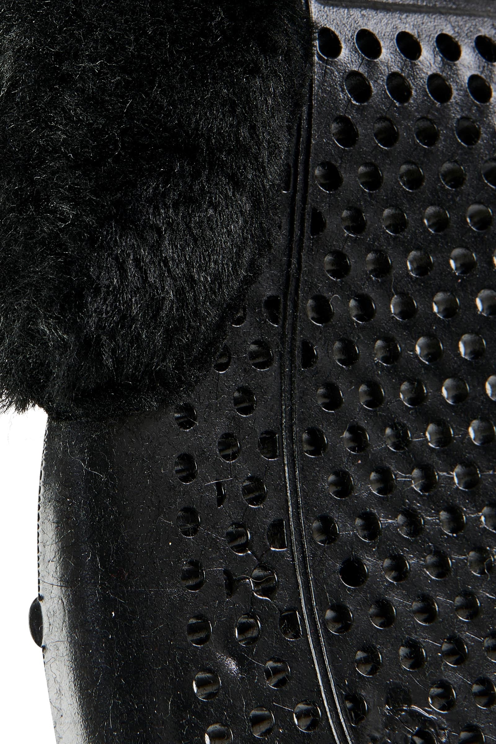 Acavallo Gel Non Slip Classic With Faux Sheepskin Cut-Out Flat Saddle Pads