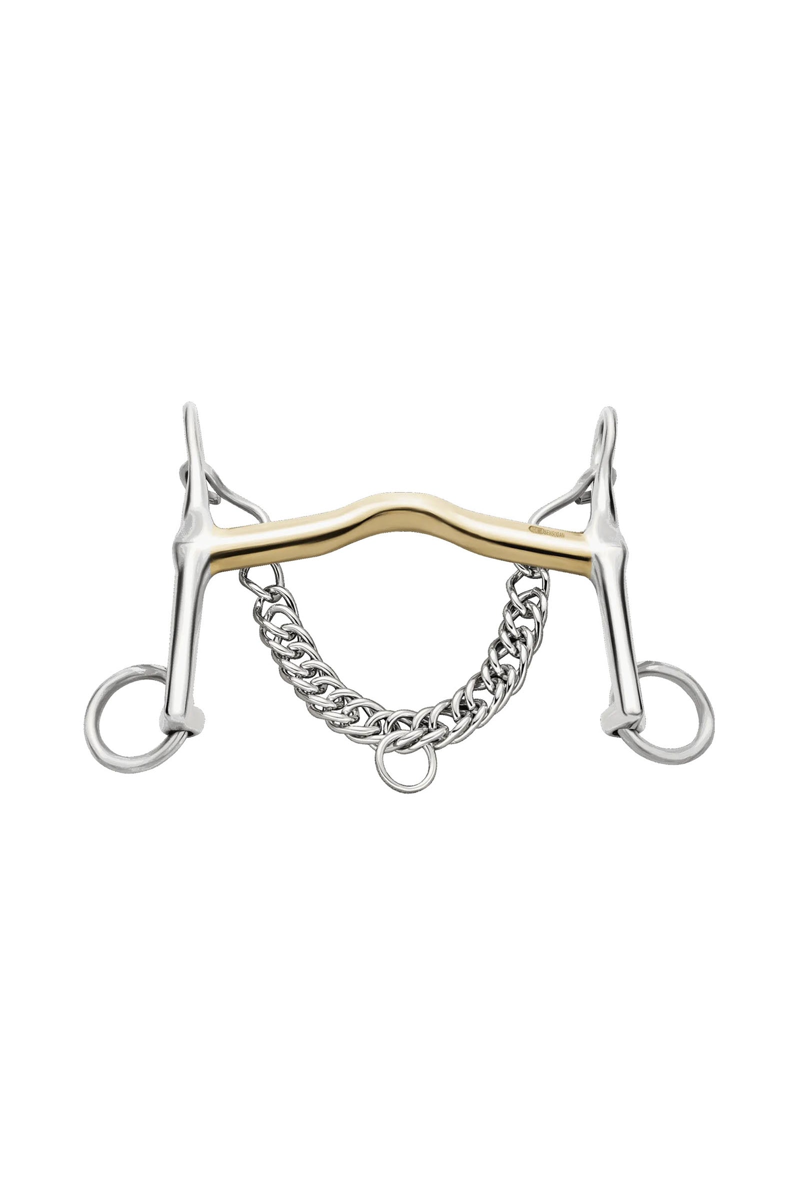 Sprenger Novocontact kandárzabla, 14 mm, 5 cm szárak, Sensogan Zablák