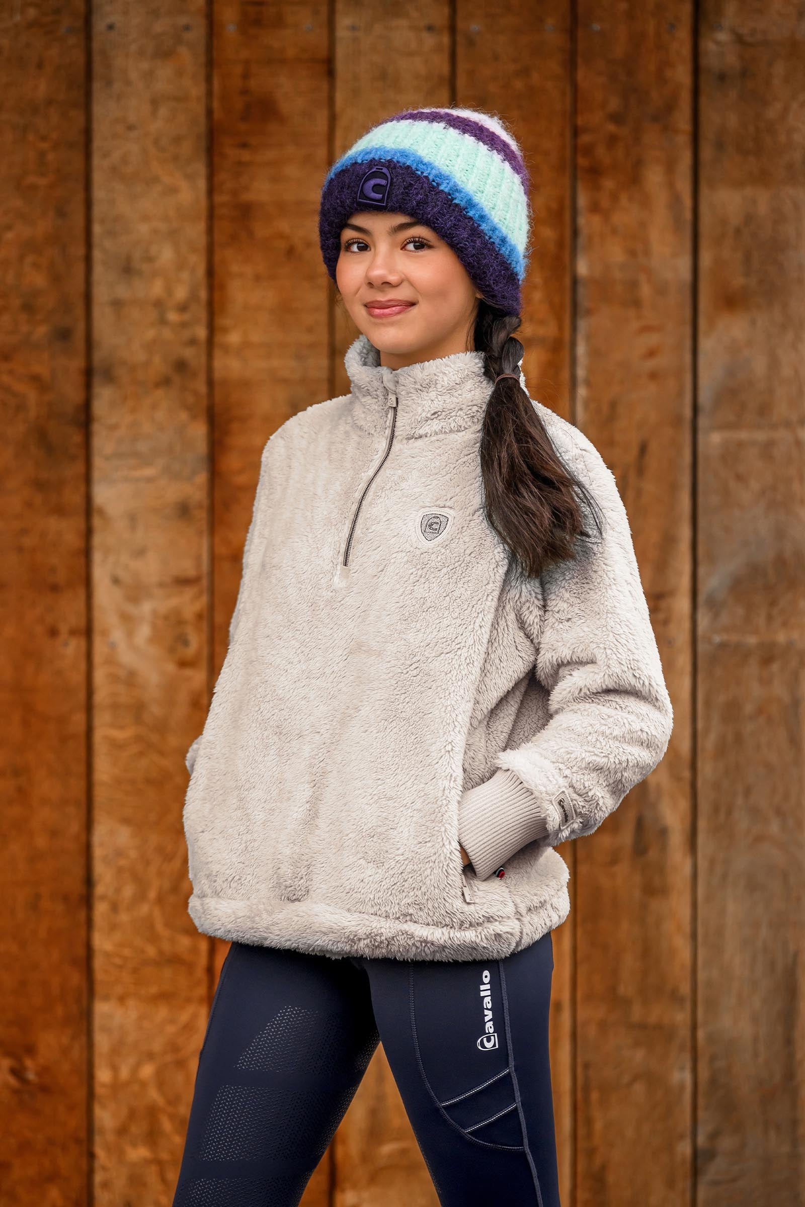 Cavallo CAVALDESI Womens Half-Zip Sweater Women’s Riding Clothing