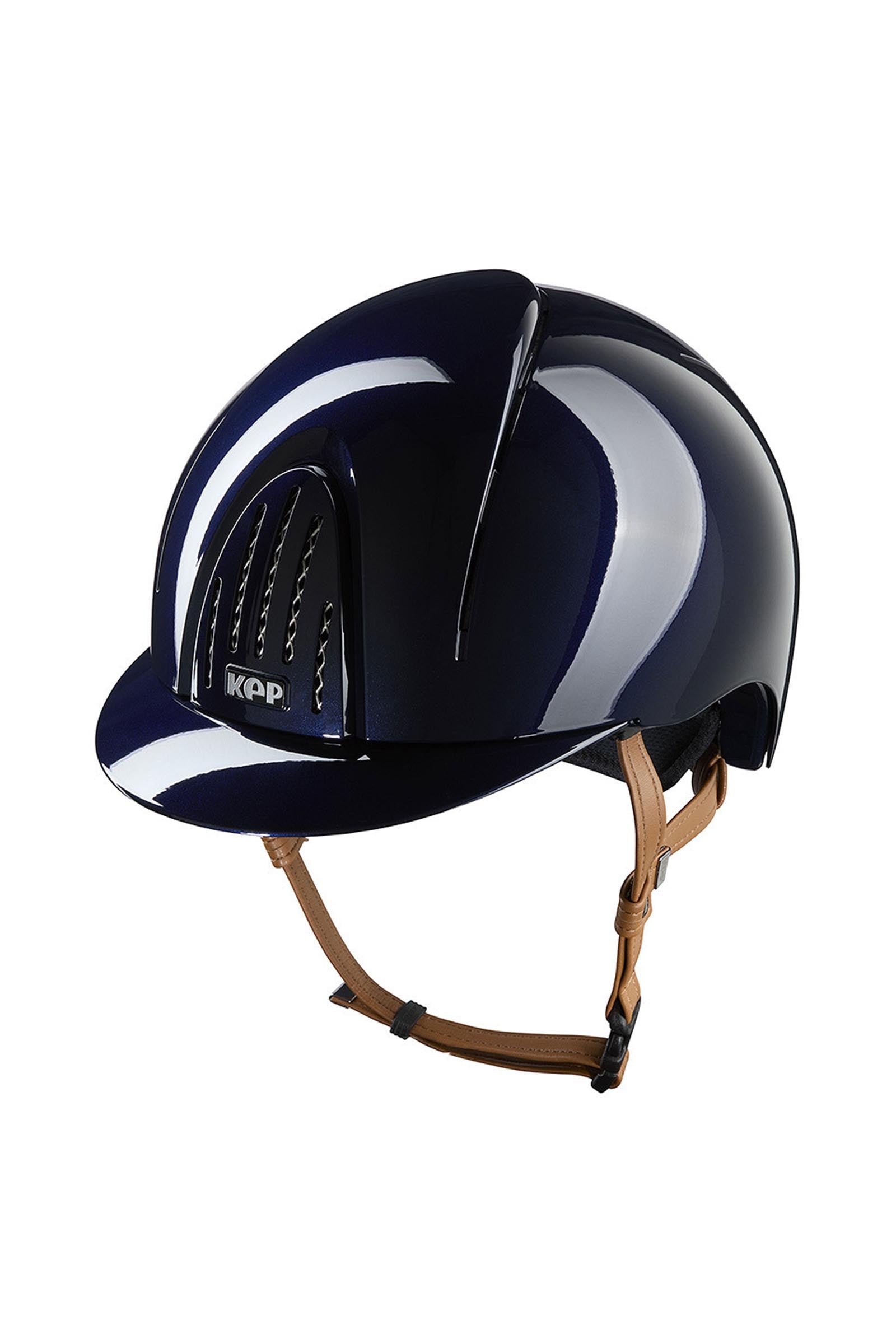 KEP Helmets KEP NOVA ABS Metal Polish/Beige Riding Helmet Safety Equipment