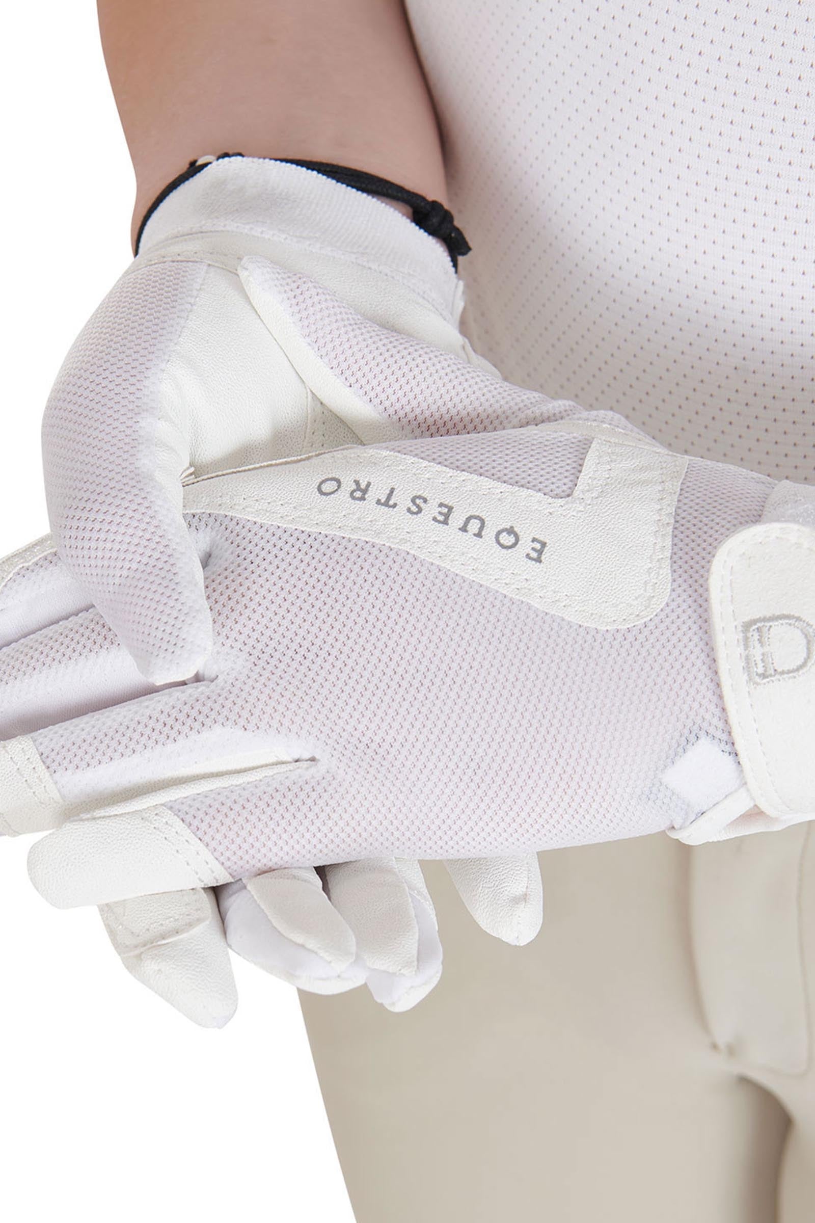 Equestro Kids' Gloves in Technical Fabric Kids Apparel
