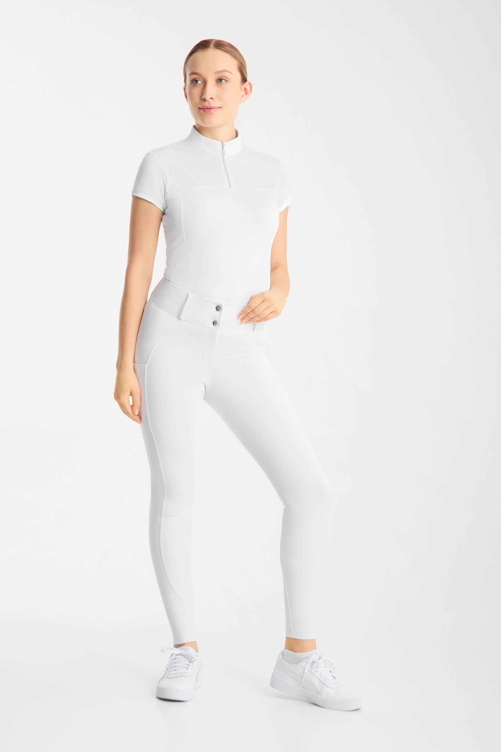 Horze Matilda Women´s Perforated Fullgrip Breeches Womens Breeches